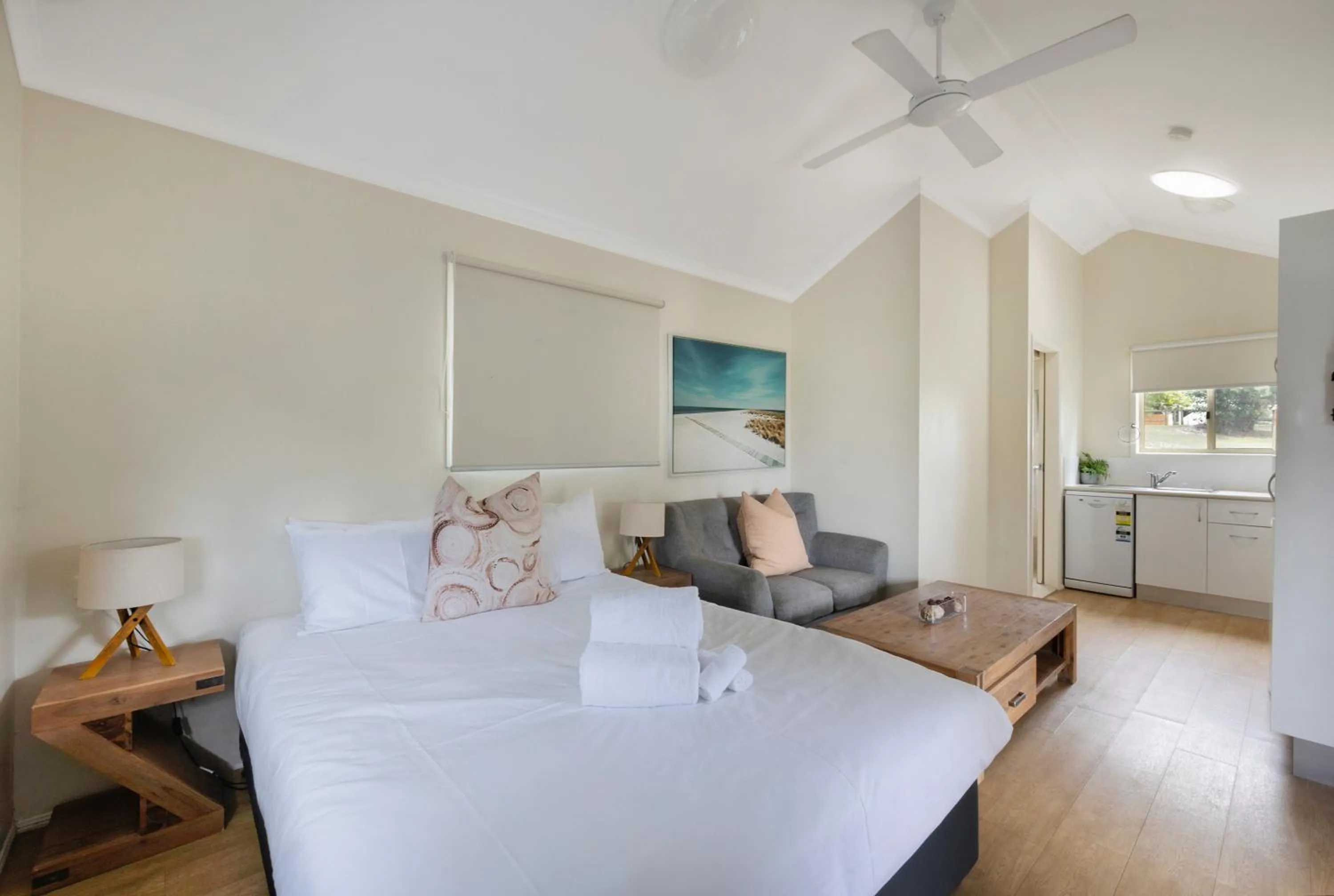 Bed in Reflections Evans Head - Holiday Park