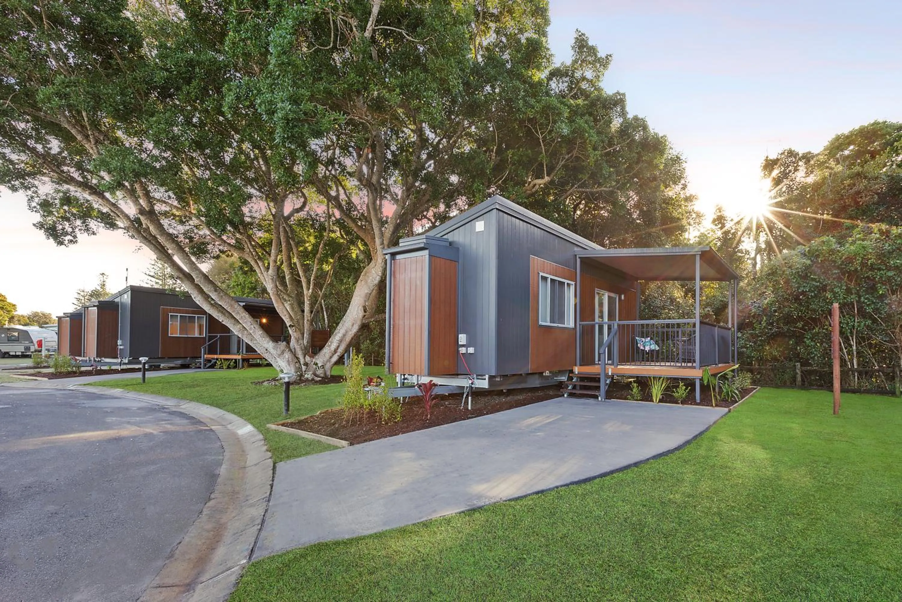 Property building in Reflections Evans Head - Holiday Park