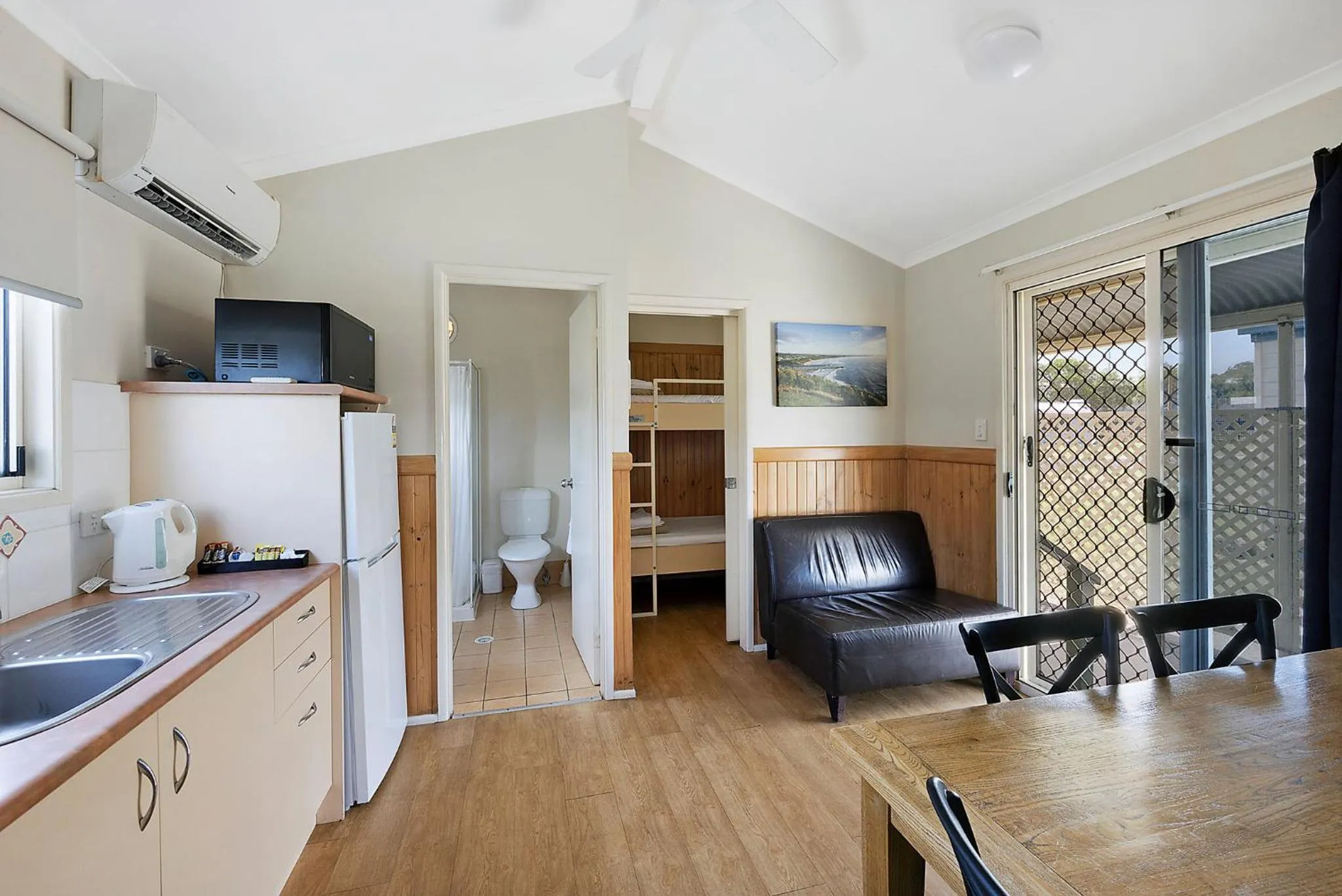 Living room in Reflections Evans Head - Holiday Park
