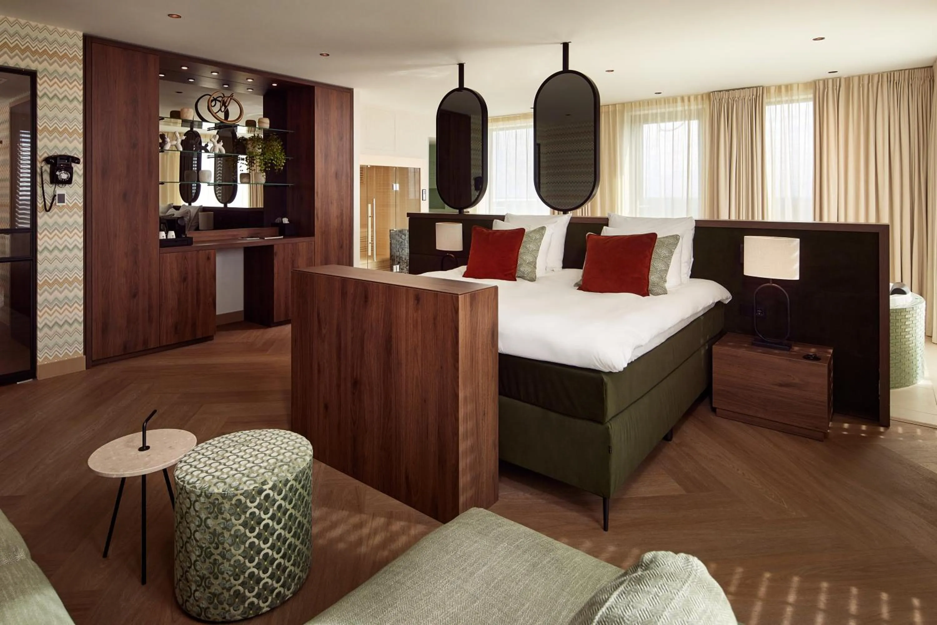 Bed in Van der Valk Hotel Lelystad