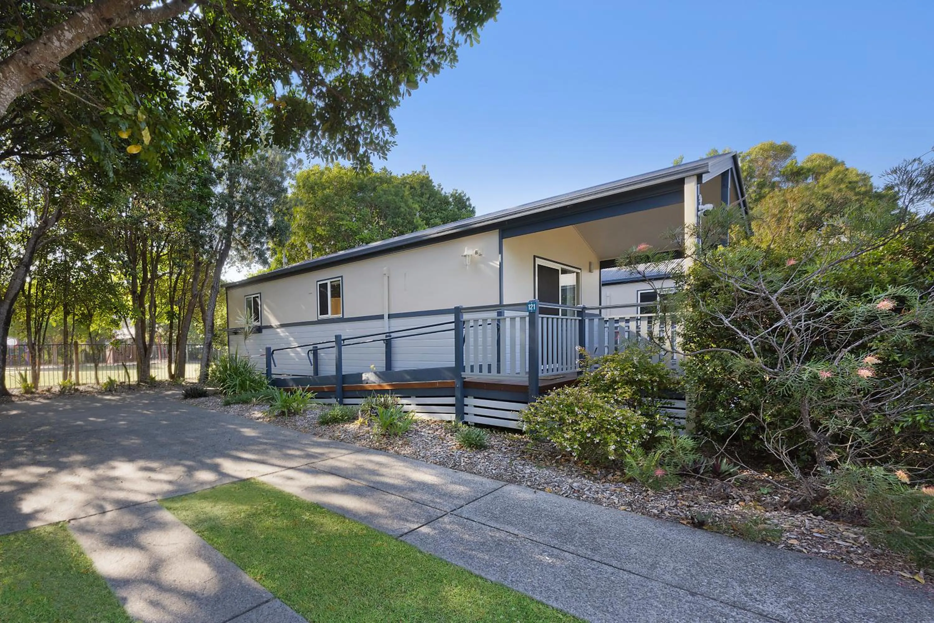 Property building in Reflections Mylestom - Holiday Park