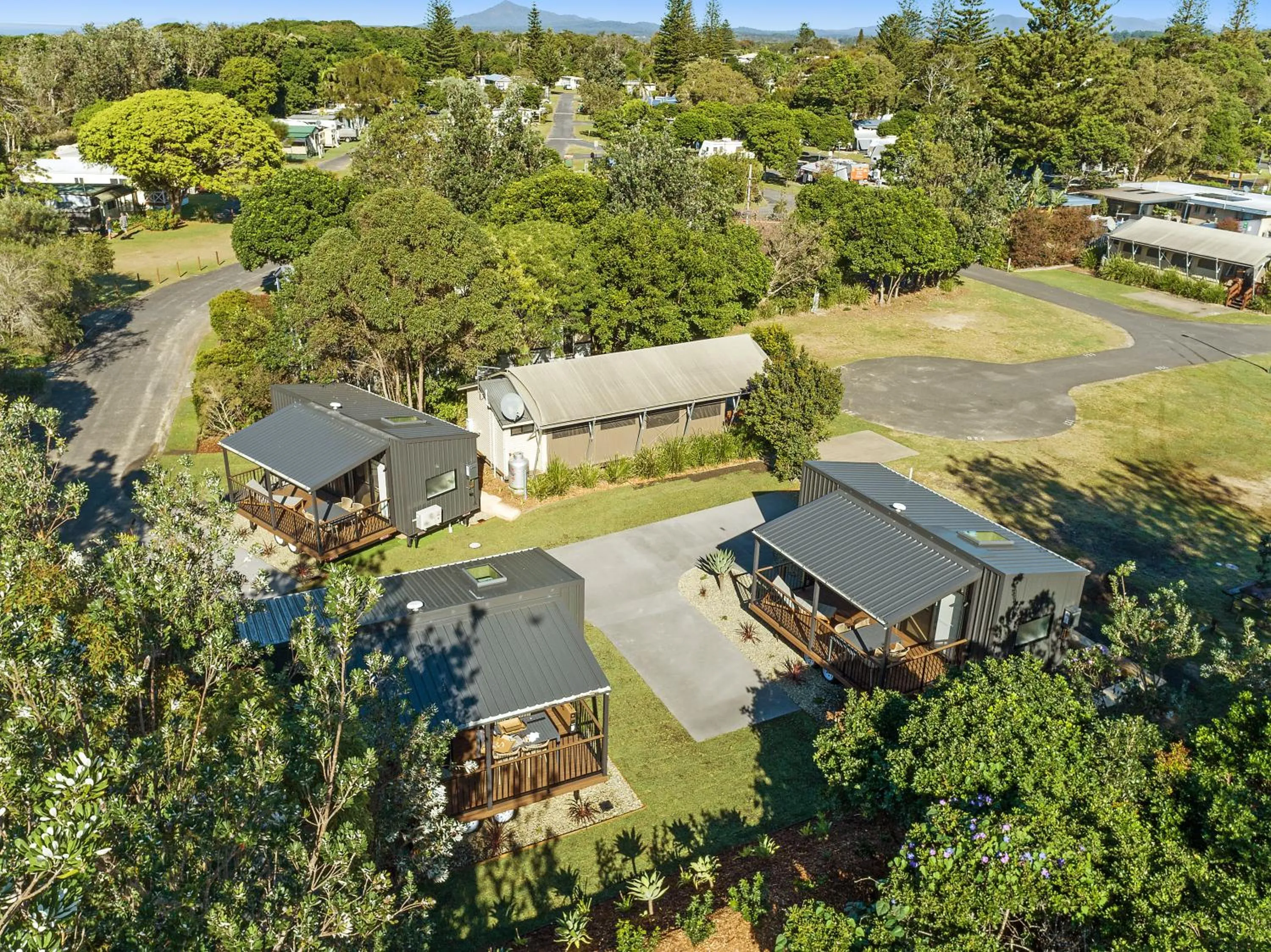 Property building in Reflections Mylestom - Holiday Park
