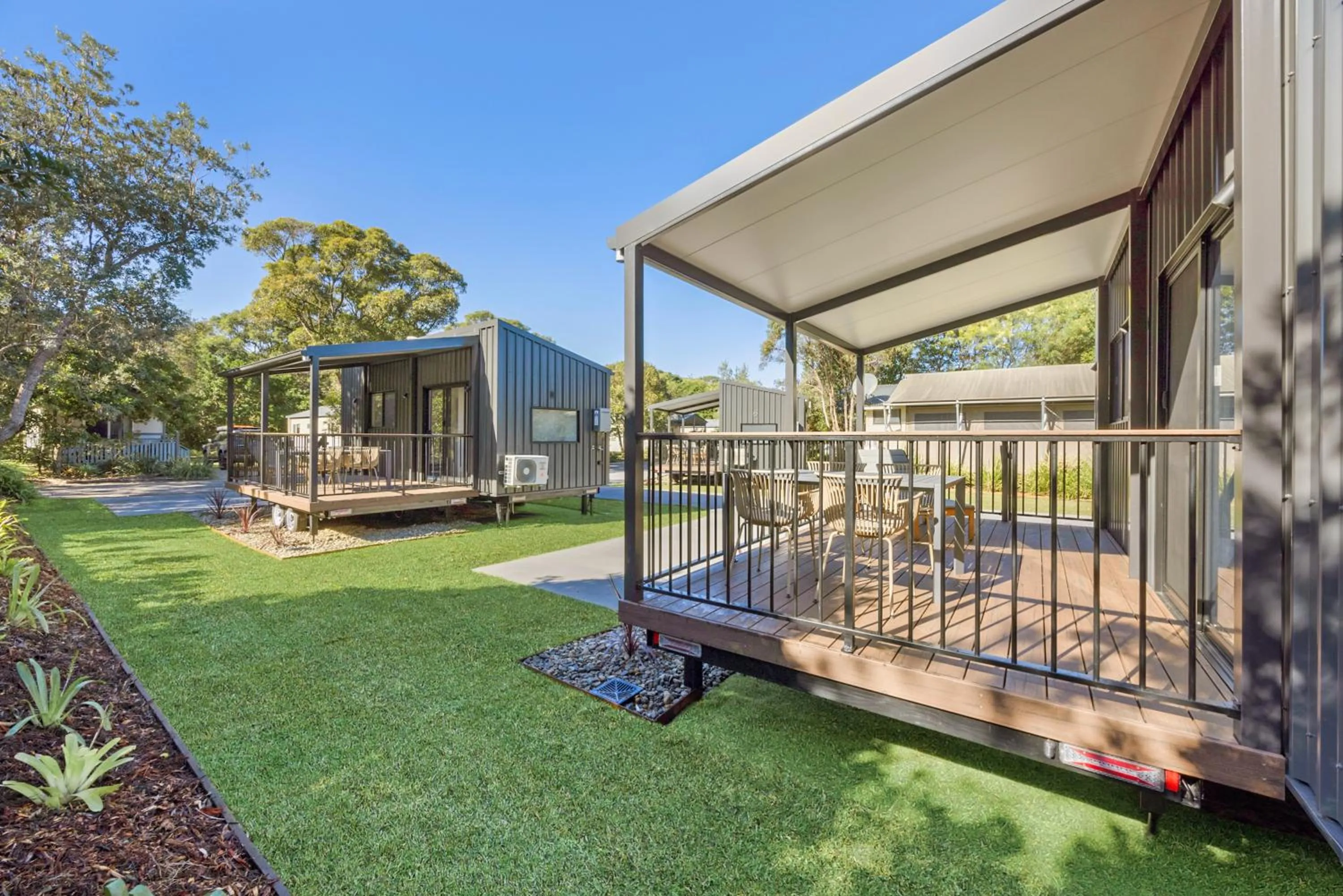 Property building in Reflections Mylestom - Holiday Park