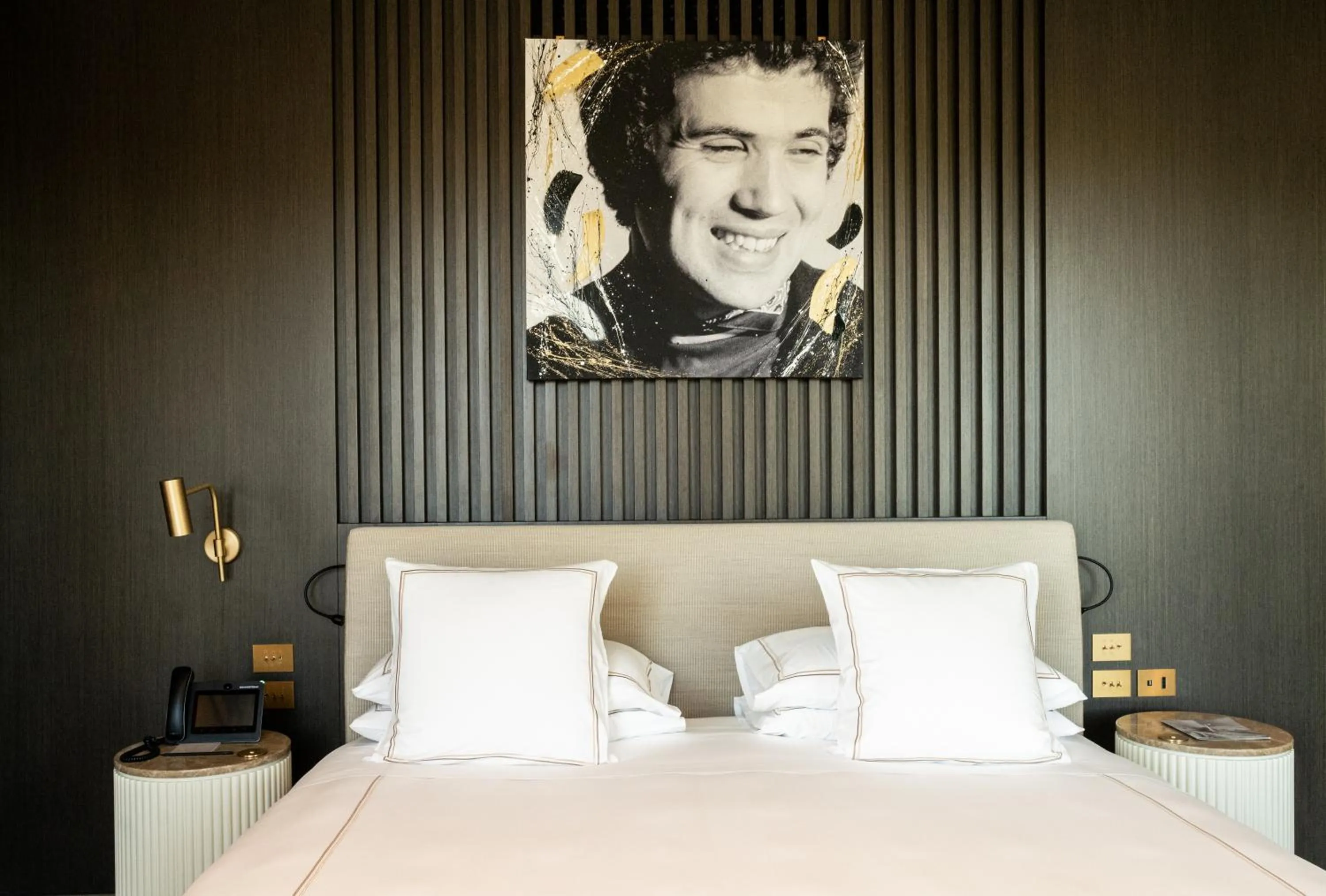 Bed in The First Musica - Preferred Hotels & Resorts