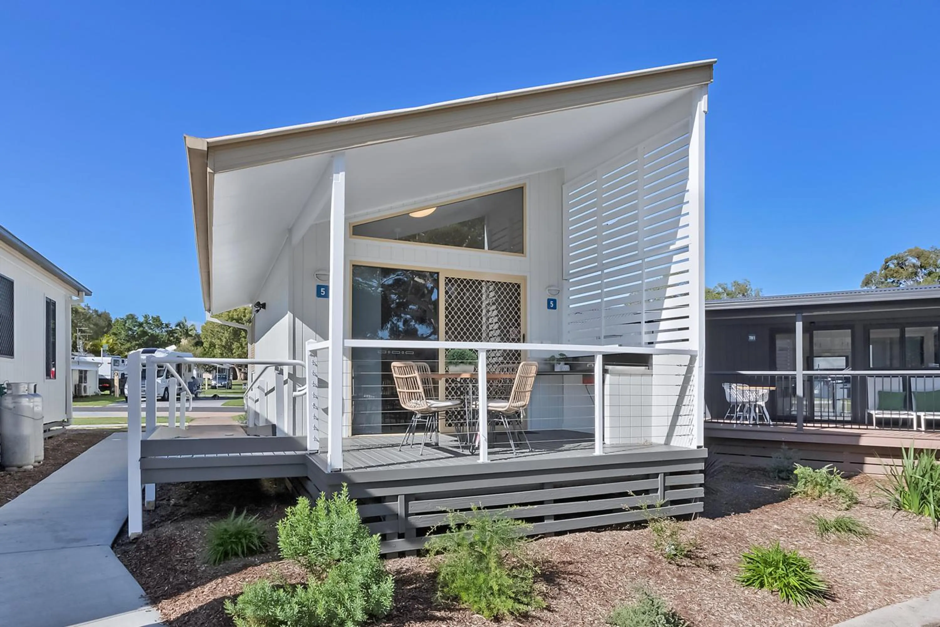 Property building in Reflections Ferry Reserve - Holiday Park