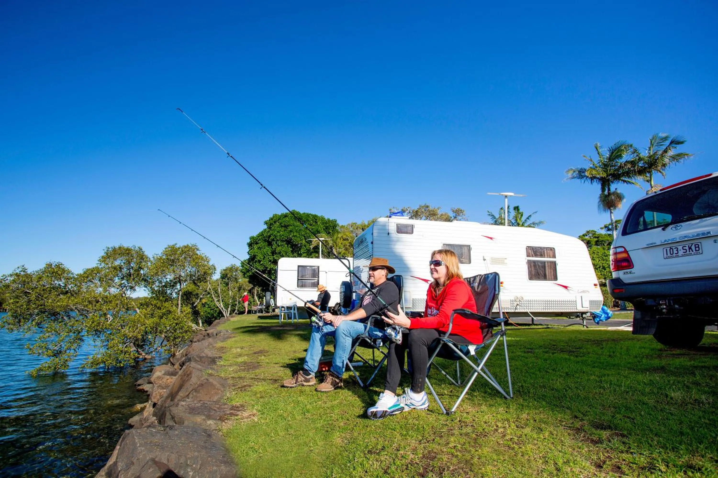 Area and facilities in Reflections Brunswick Head - Holiday Park
