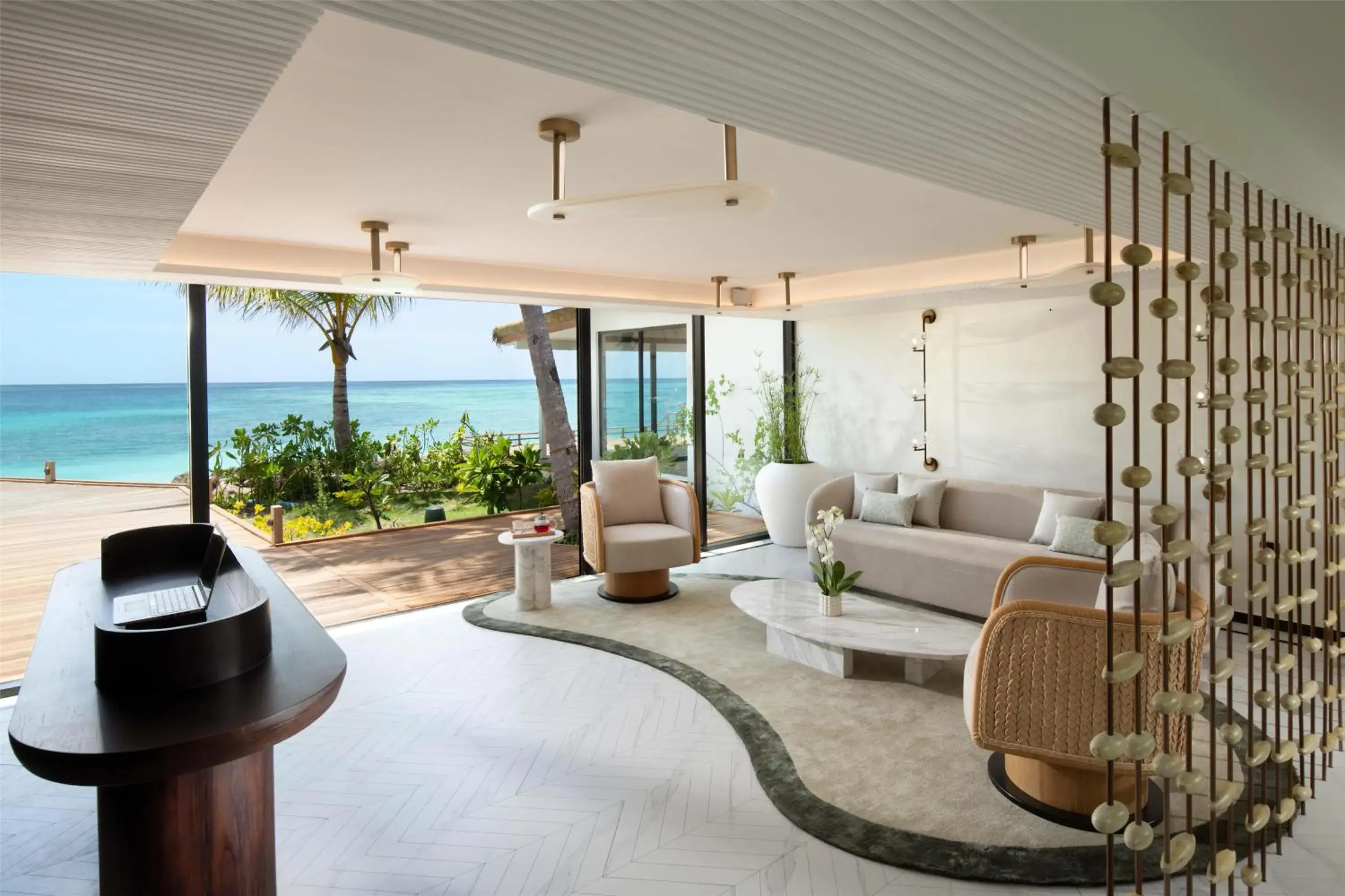 Lobby or reception in Hilton Maldives Amingiri Resort & Spa Lobby or reception in Hilton Maldives Amingiri Resort & Spa