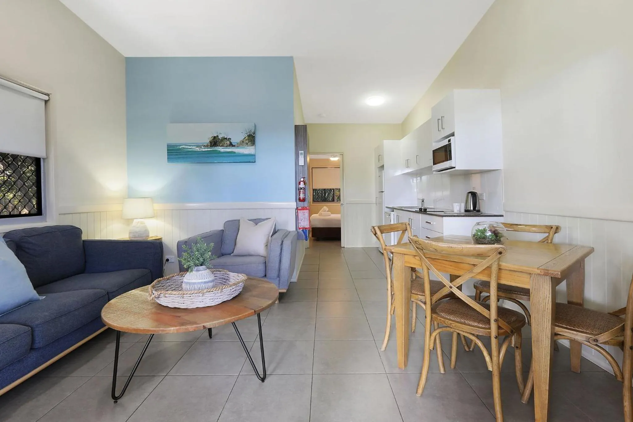 Kitchen or kitchenette in Reflections Byron Bay - Holiday Park