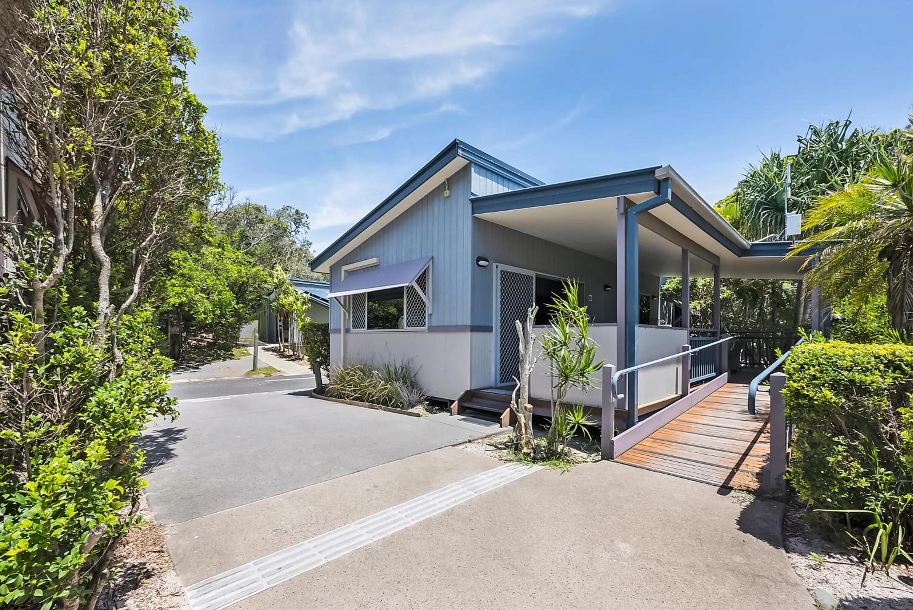 Facade/entrance in Reflections Byron Bay - Holiday Park