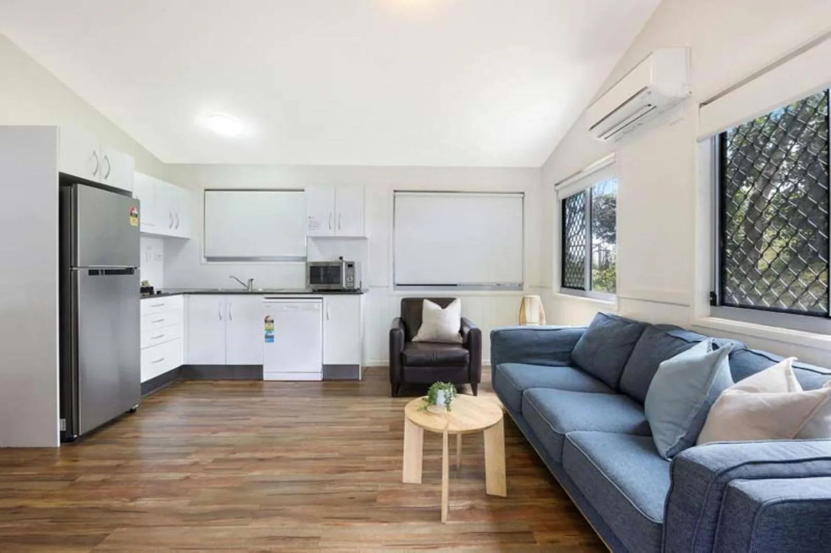 Living room in Reflections Byron Bay - Holiday Park