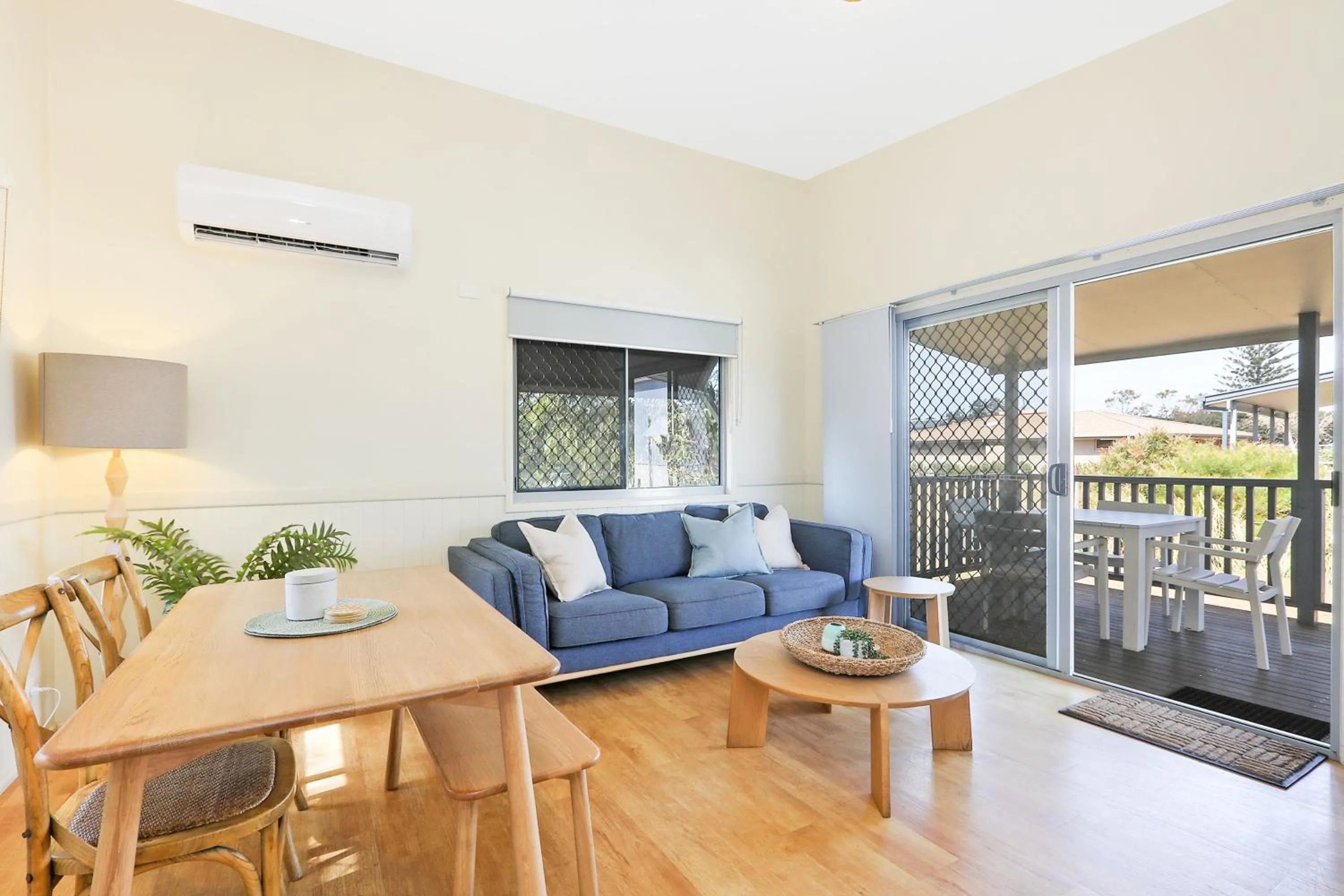 Living room in Reflections Lennox Head - Holiday Park