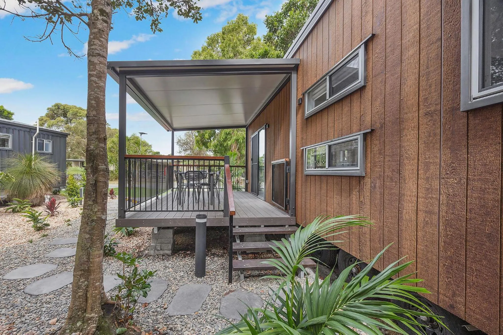 Facade/entrance in Reflections Lennox Head - Holiday Park