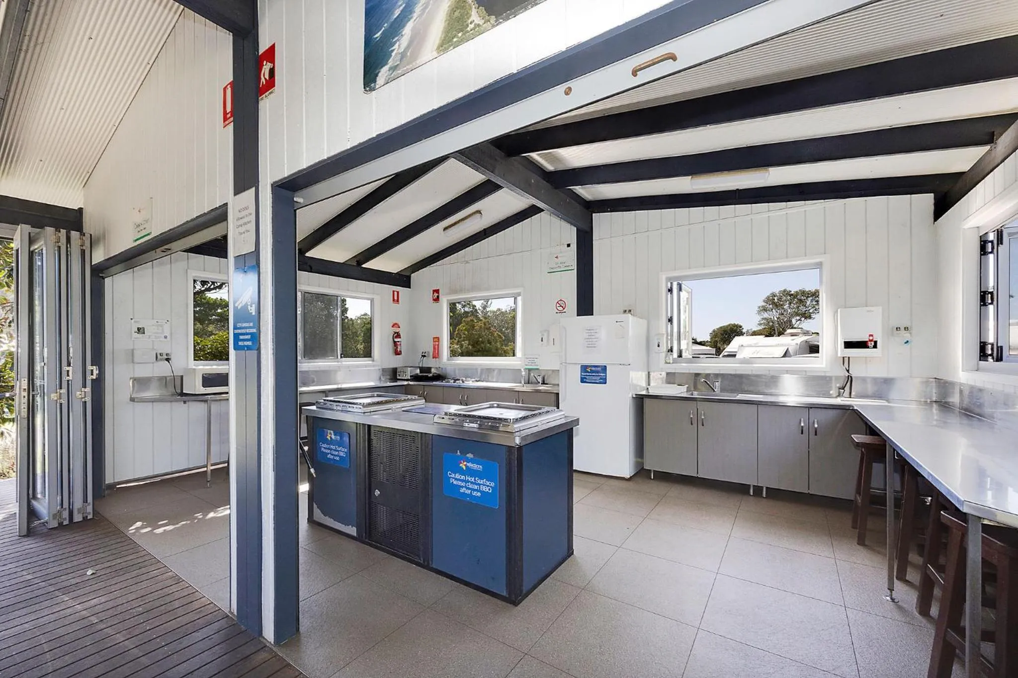 Kitchen or kitchenette in Reflections Lennox Head - Holiday Park