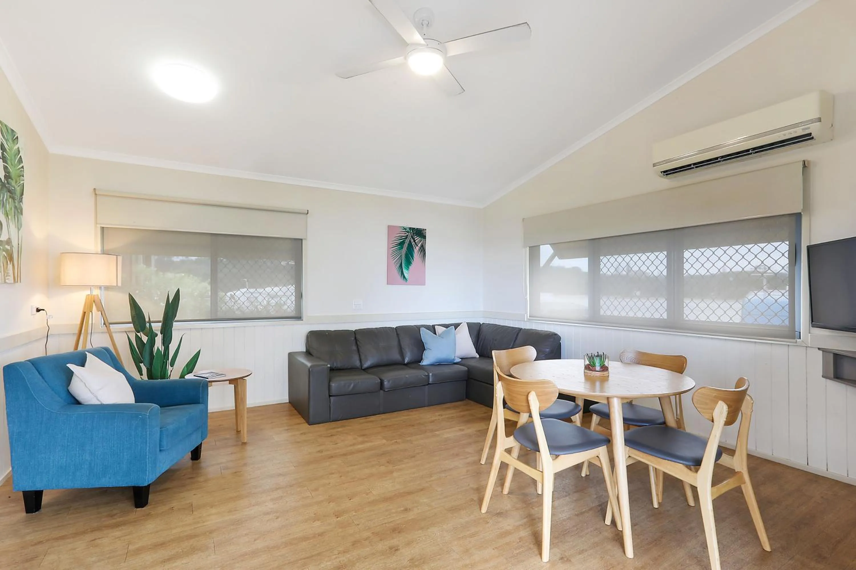 Living room in Reflections Shaws Bay - Holiday Park