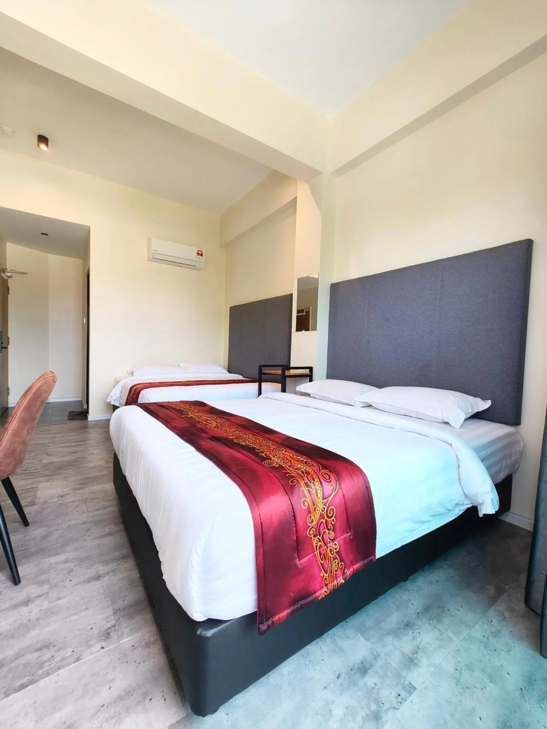 Bedroom, Bed in Pangkor Pop Ash Hotel Bedroom, Bed in Pangkor Pop Ash Hotel