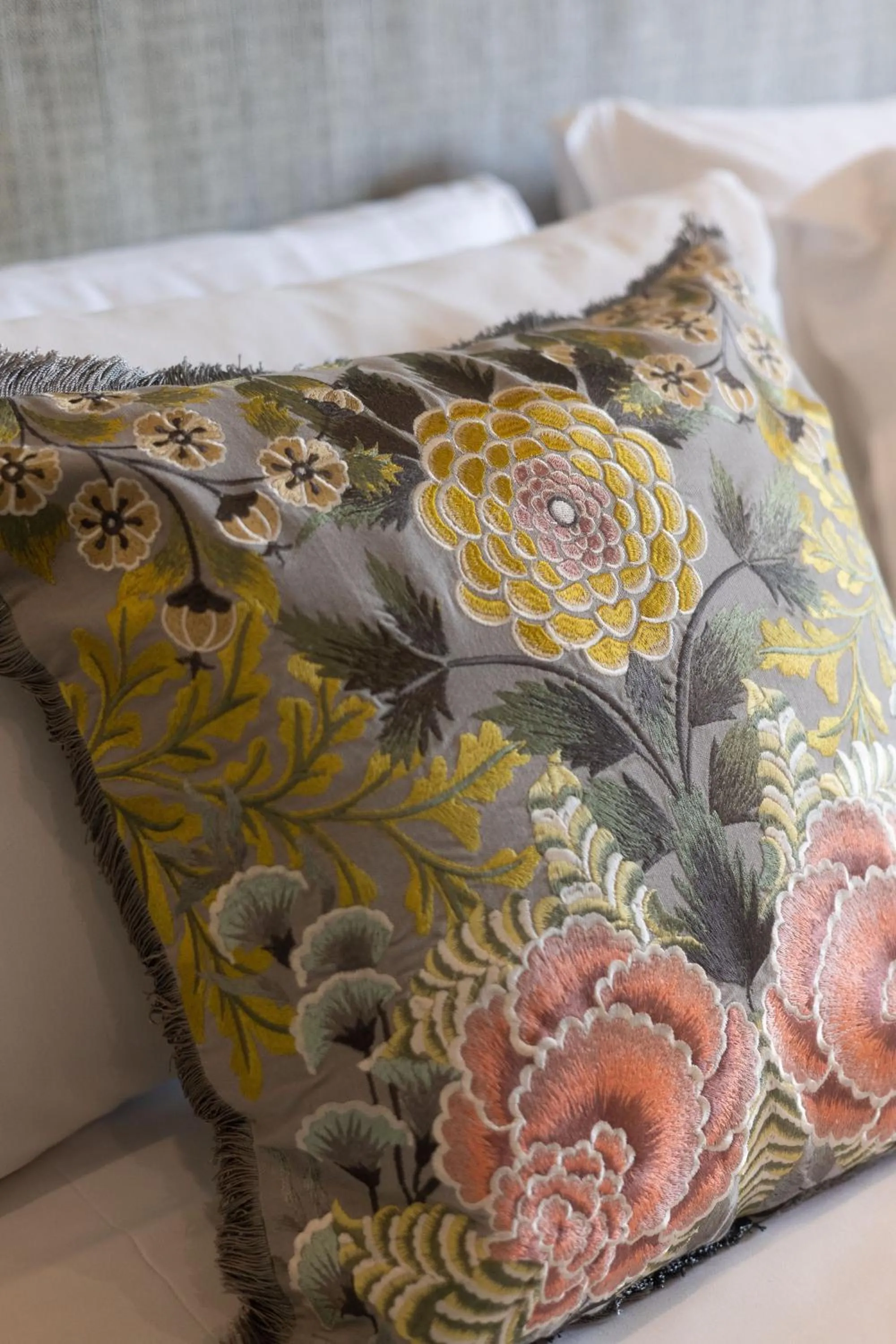 Decorative detail, Bed in Boutique Hotel Hugo