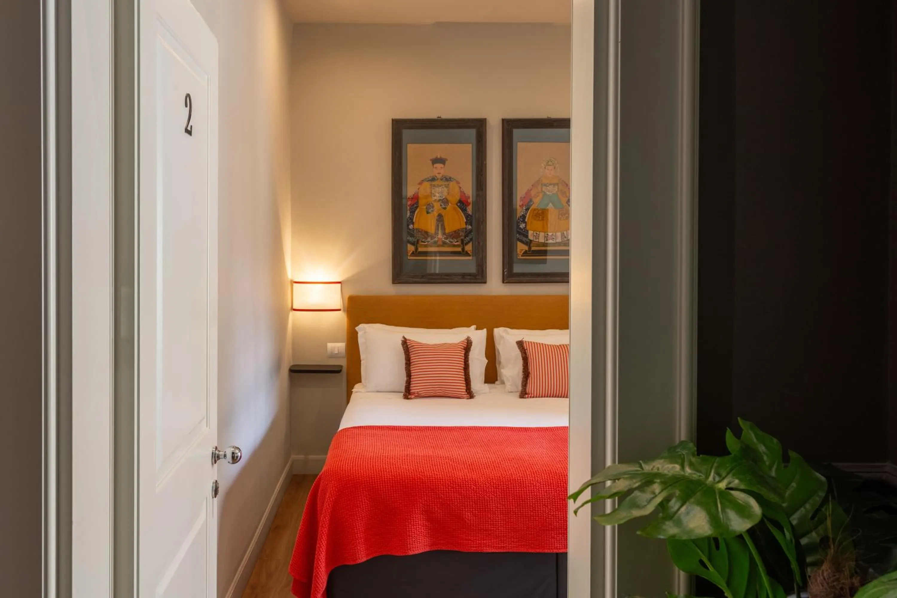 Bed in Boutique Hotel Hugo