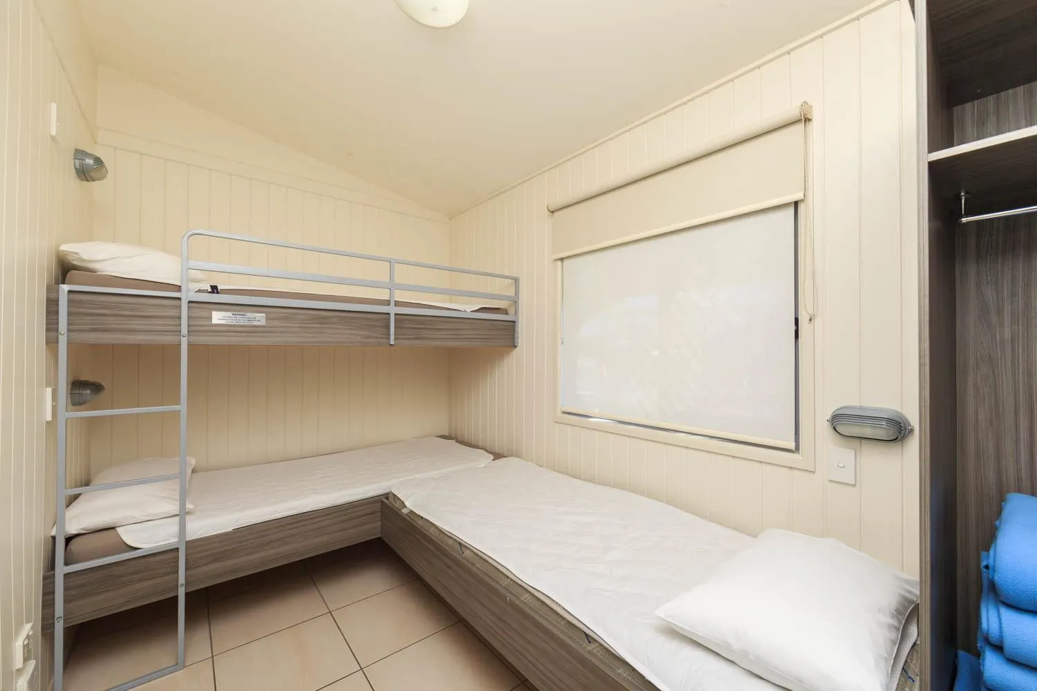 Bedroom, Bed in Reflections Corindi Beach - Holiday Park