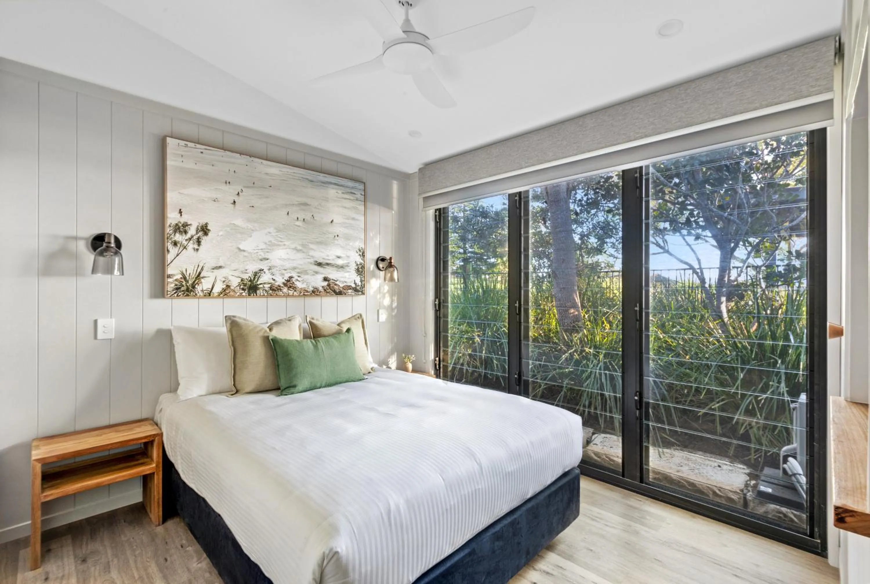 Bed in Reflections Urunga - Holiday Park