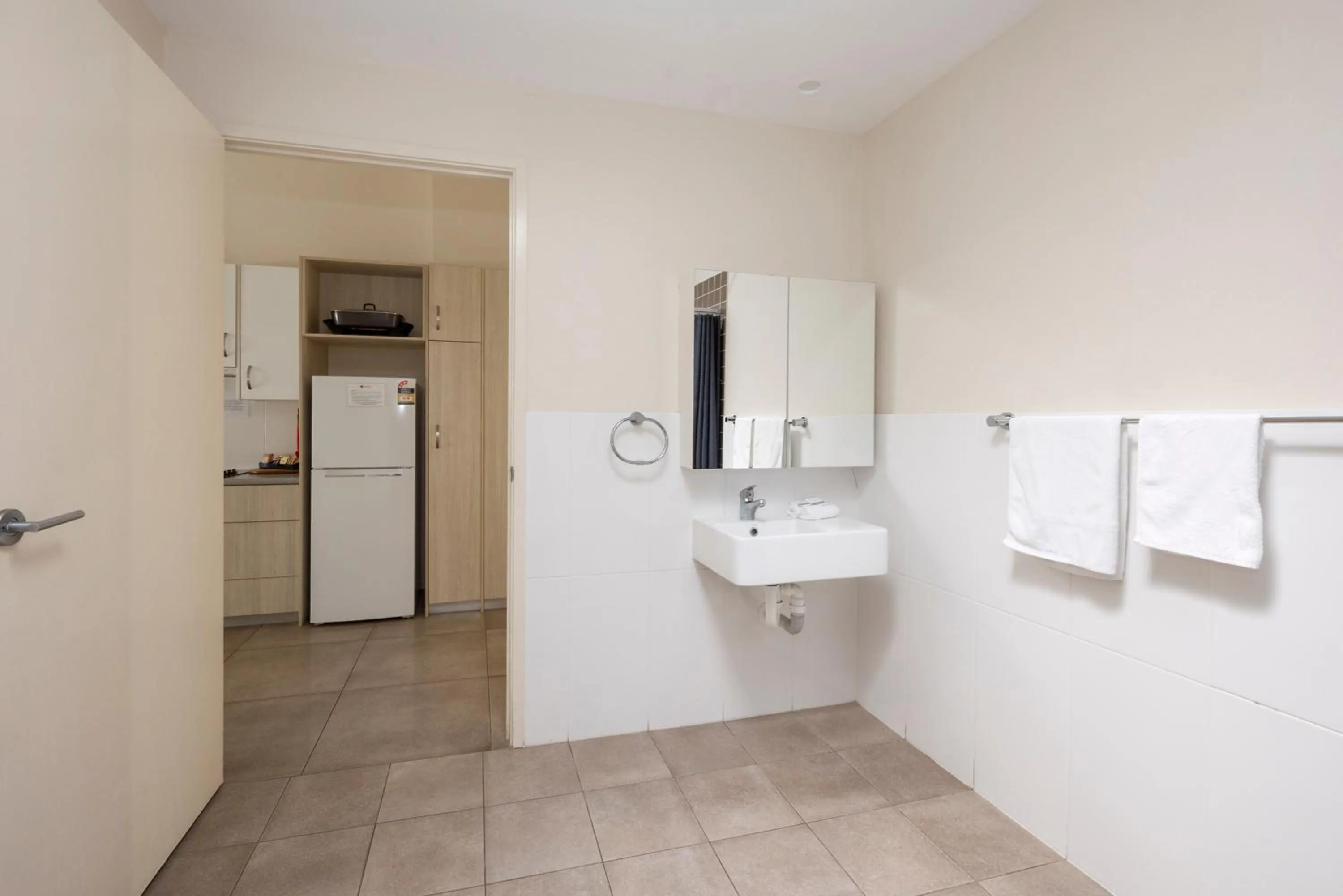 Bathroom in Reflections Urunga - Holiday Park