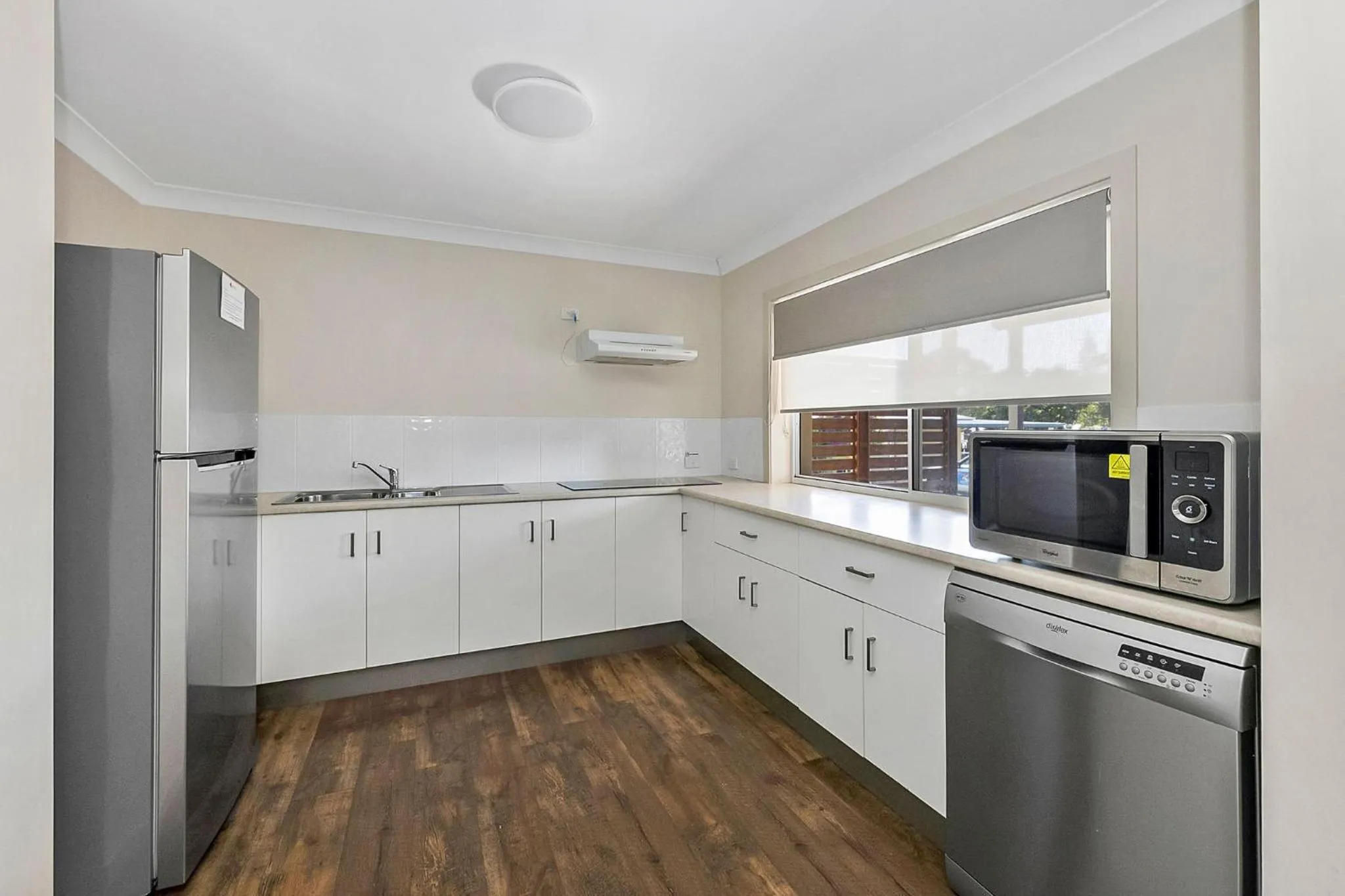 kitchen in Reflections Urunga - Holiday Park