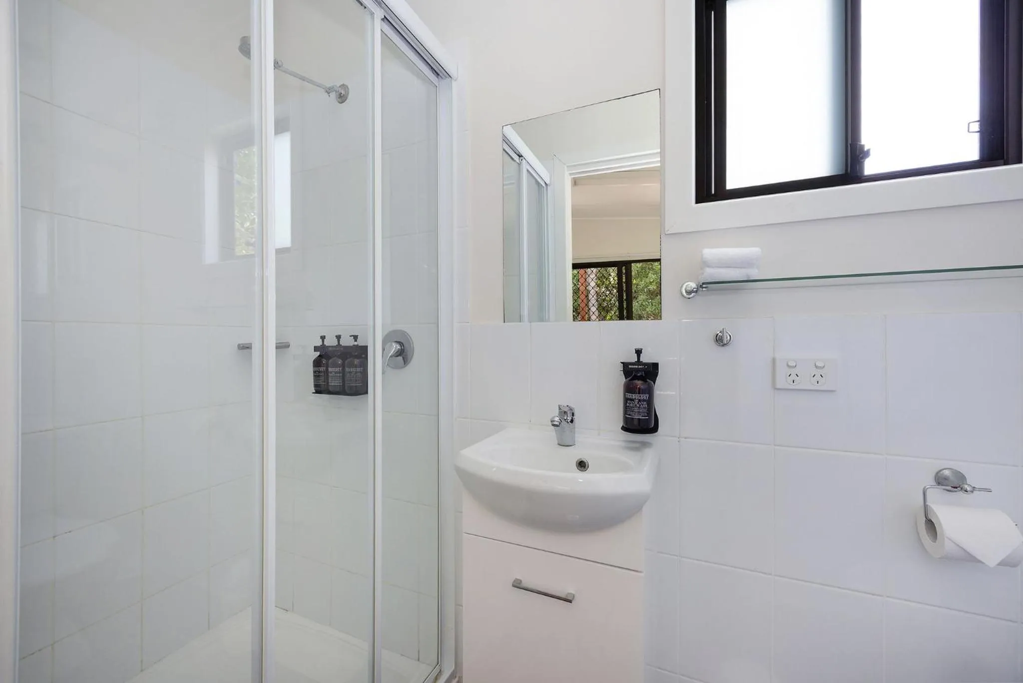 Bathroom in Reflections Nambucca Heads - Holiday Park