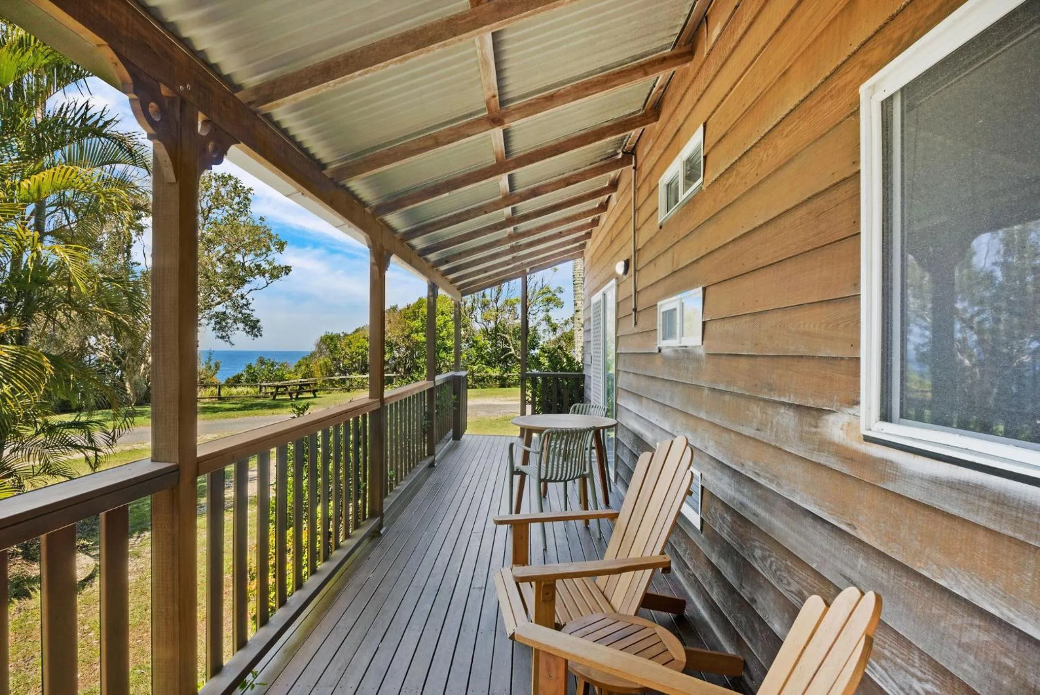 Balcony/Terrace in Reflections Nambucca Heads - Holiday Park