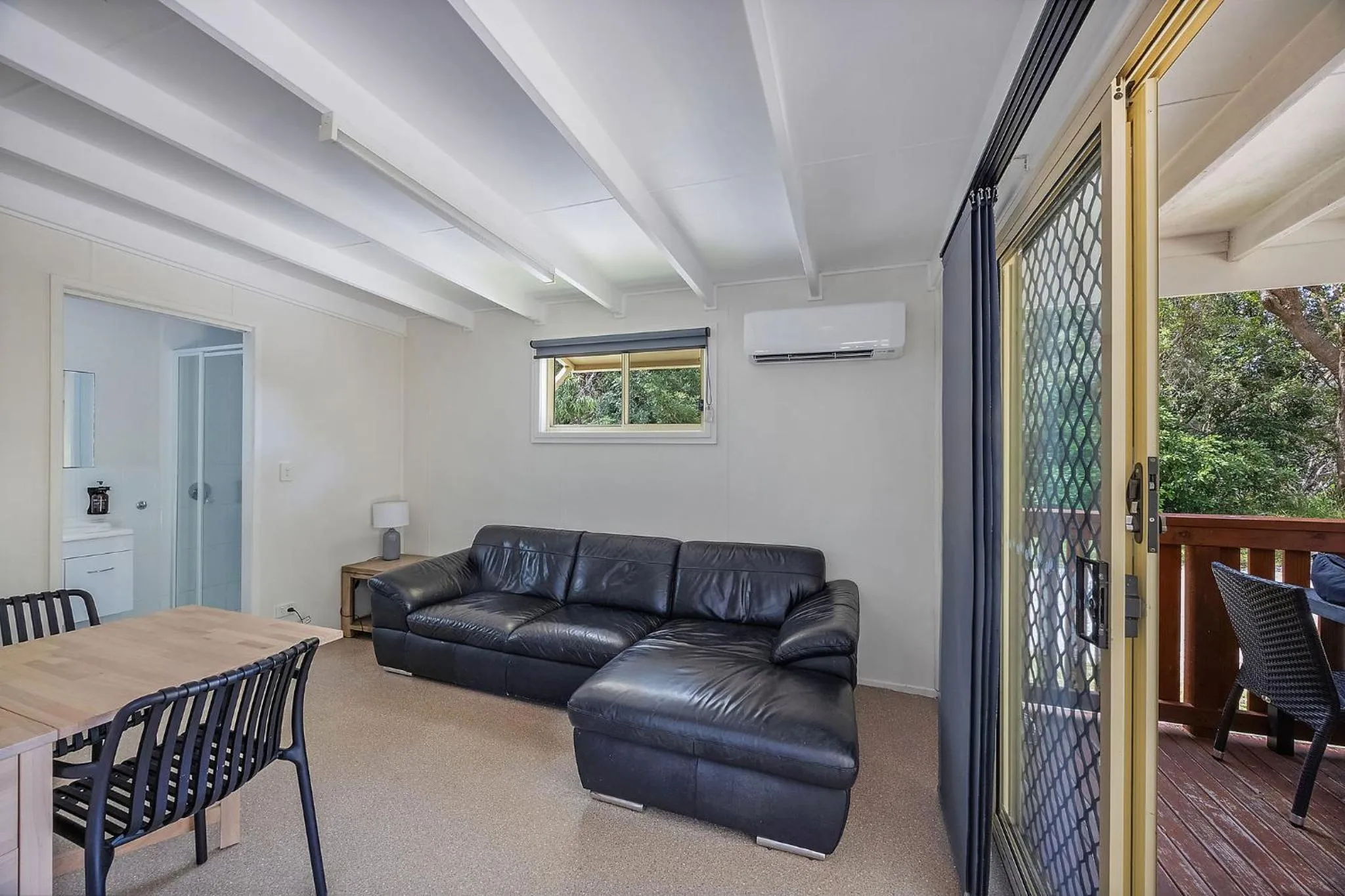 Living room in Reflections Nambucca Heads - Holiday Park