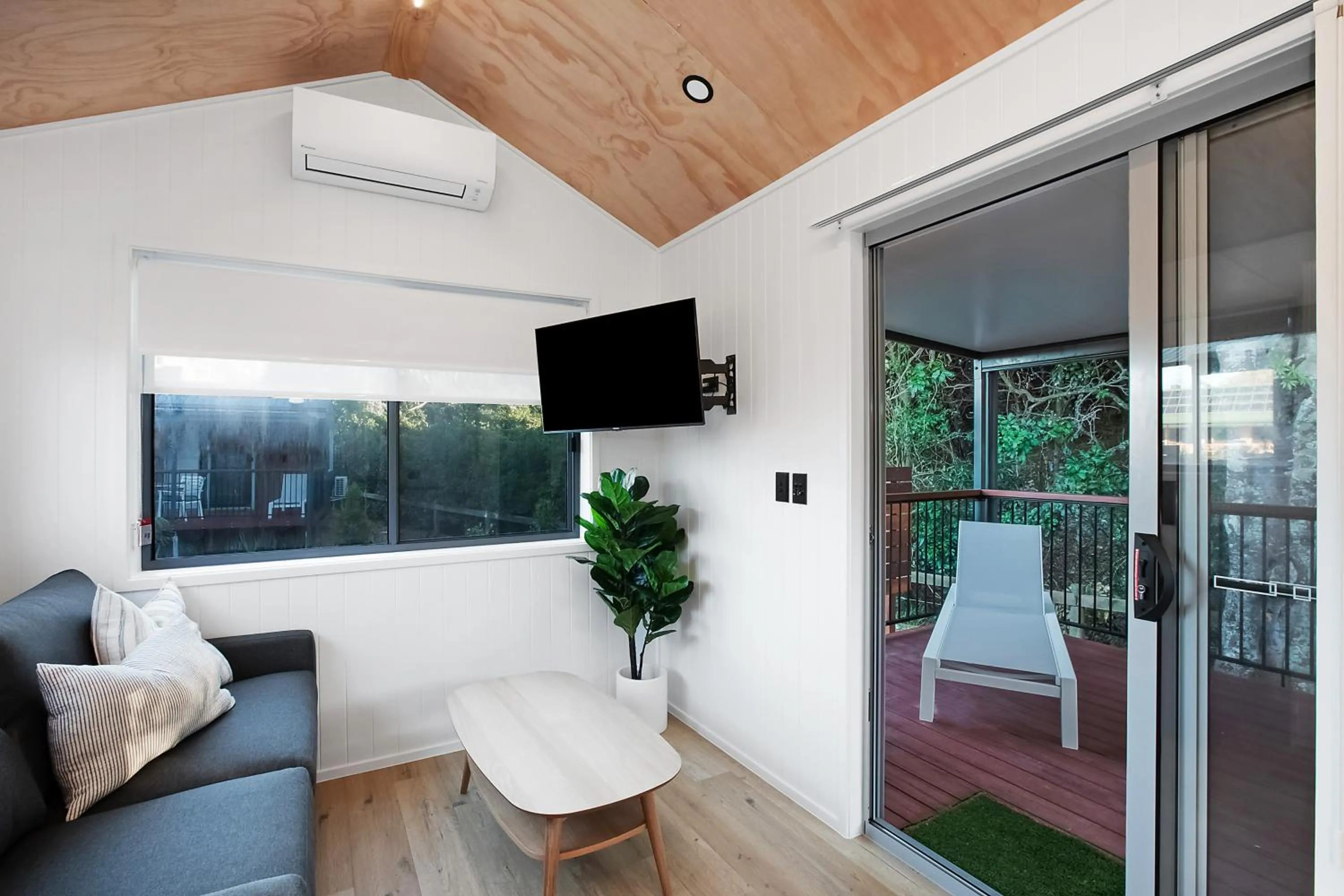 TV and multimedia in Reflections Scotts Head - Holiday Park