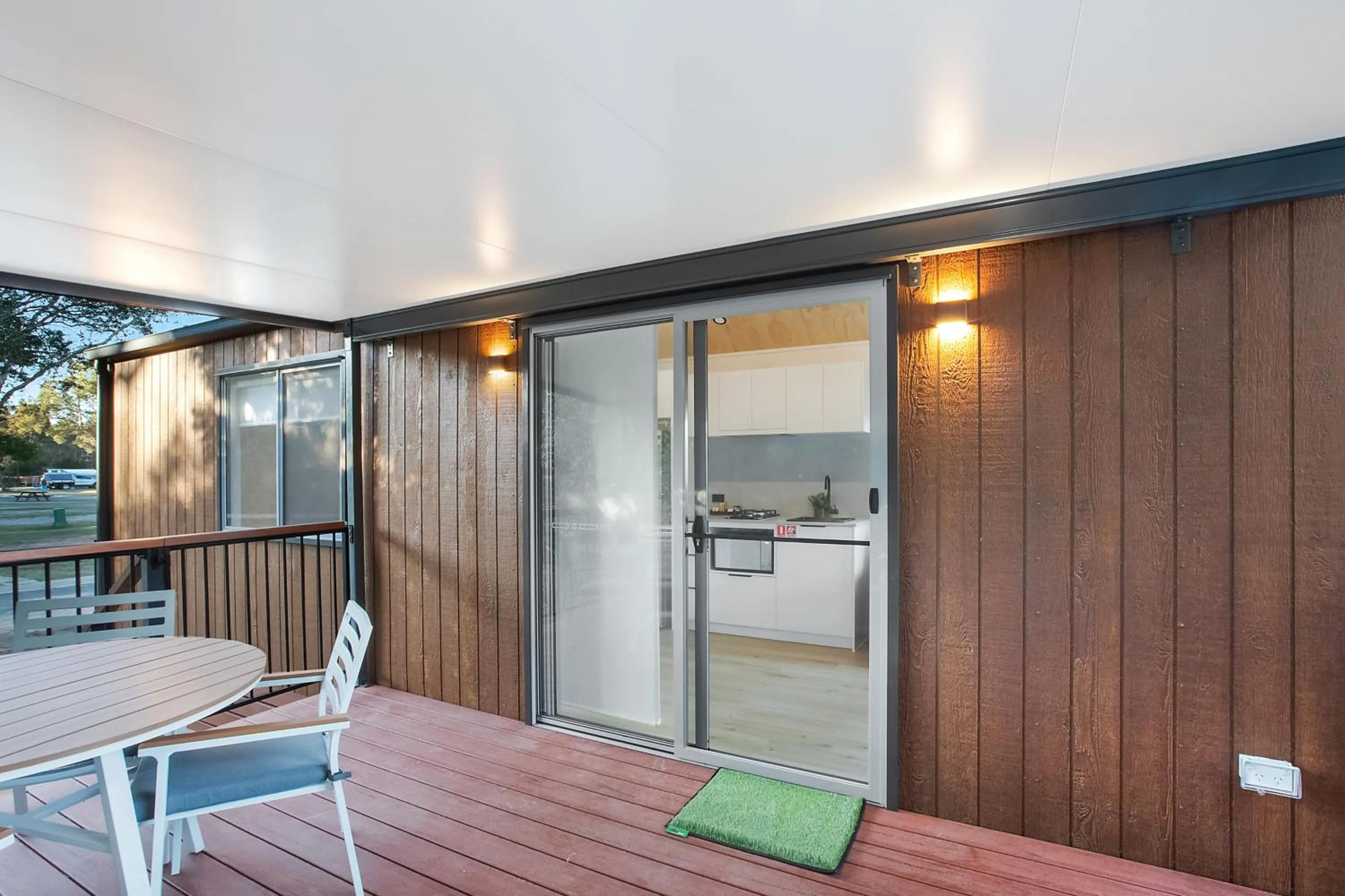 Balcony/Terrace in Reflections Scotts Head - Holiday Park