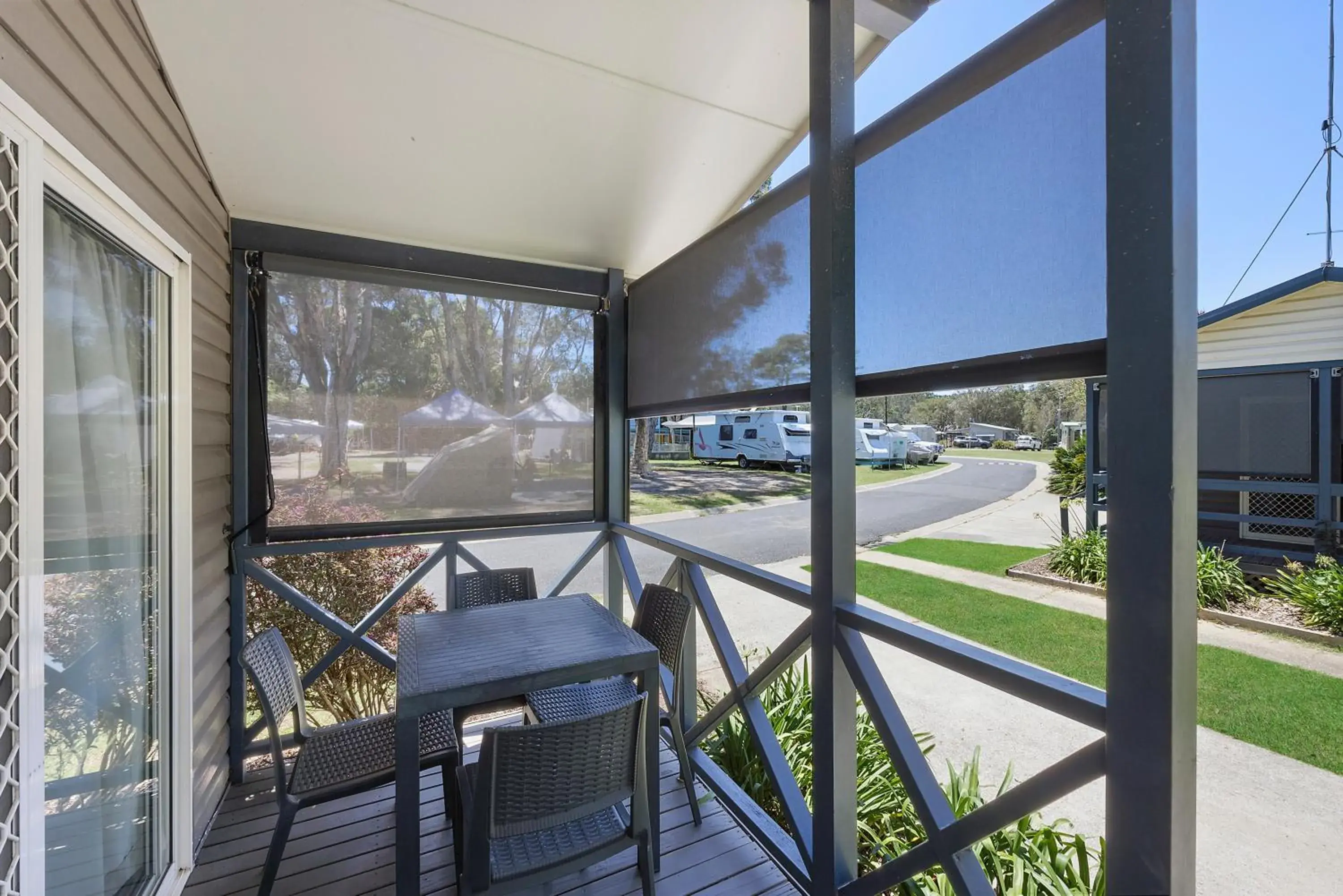 Standard One-Bedroom Cabin with Shared Bathroom (5 Adults) in Reflections Scotts Head - Holiday Park Standard One-Bedroom Cabin with Shared Bathroom (5 Adults) in Reflections Scotts Head - Holiday Park