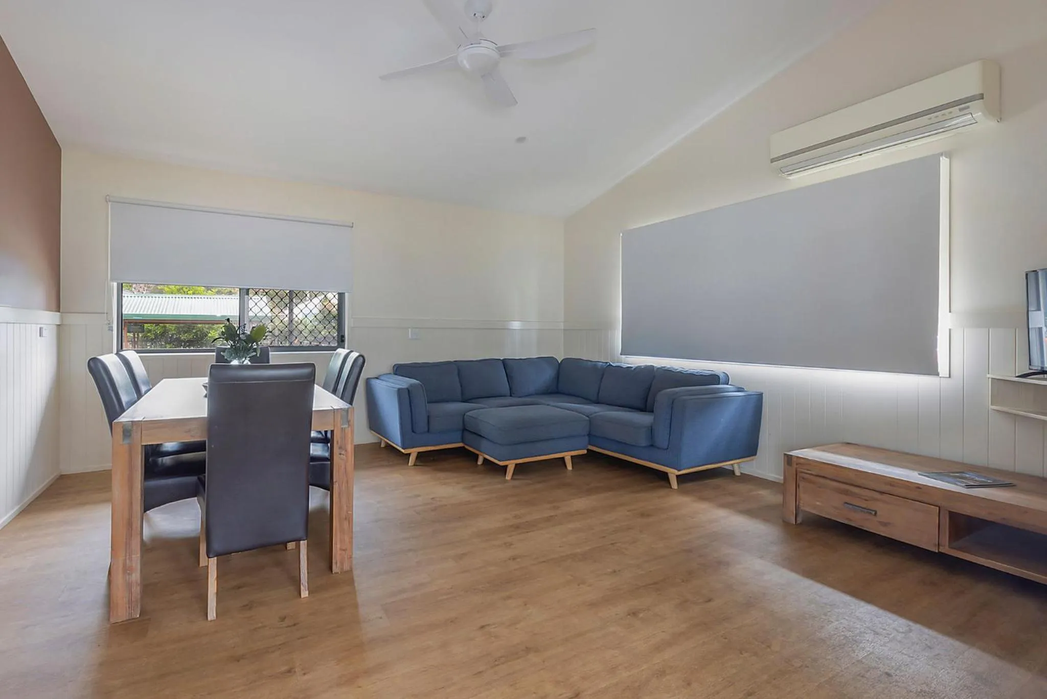 Living room in Reflections Scotts Head - Holiday Park