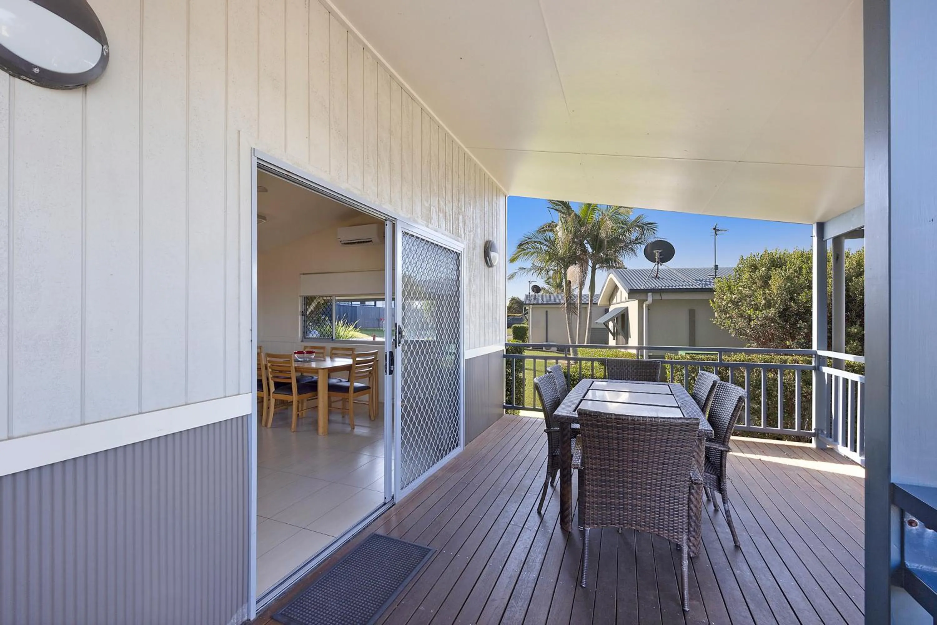 Balcony/Terrace in Reflections Bonny Hills - Holiday Park
