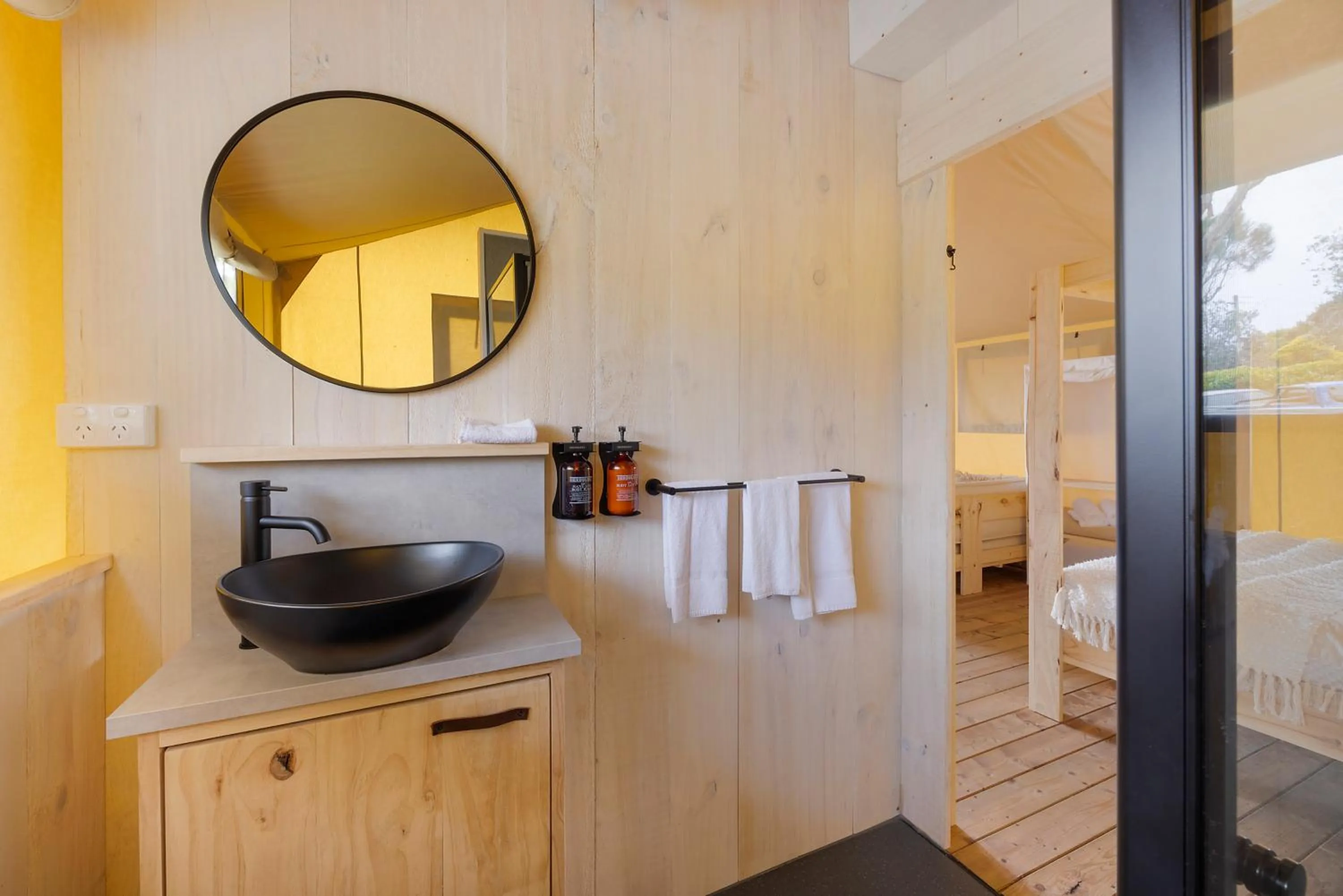 Bathroom in Reflections Bonny Hills - Holiday Park