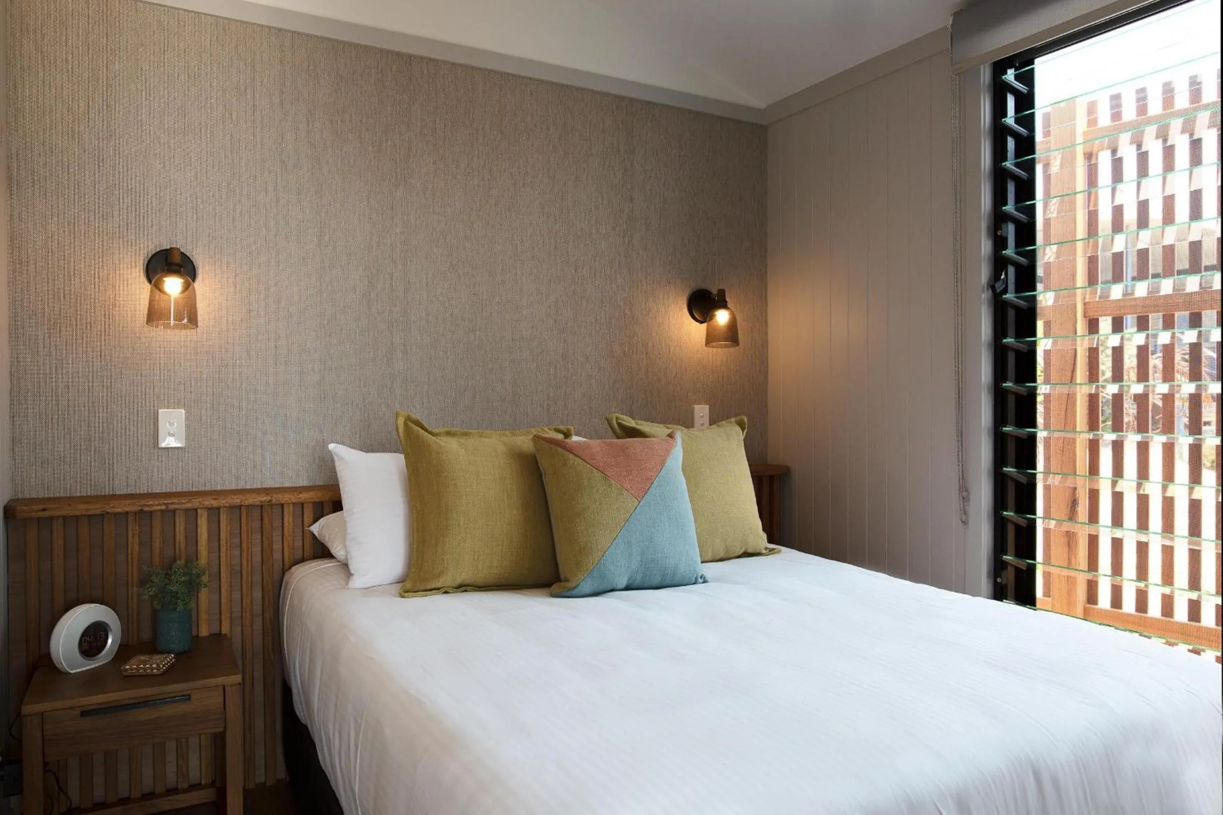 Bedroom, Bed in Reflections Bonny Hills - Holiday Park