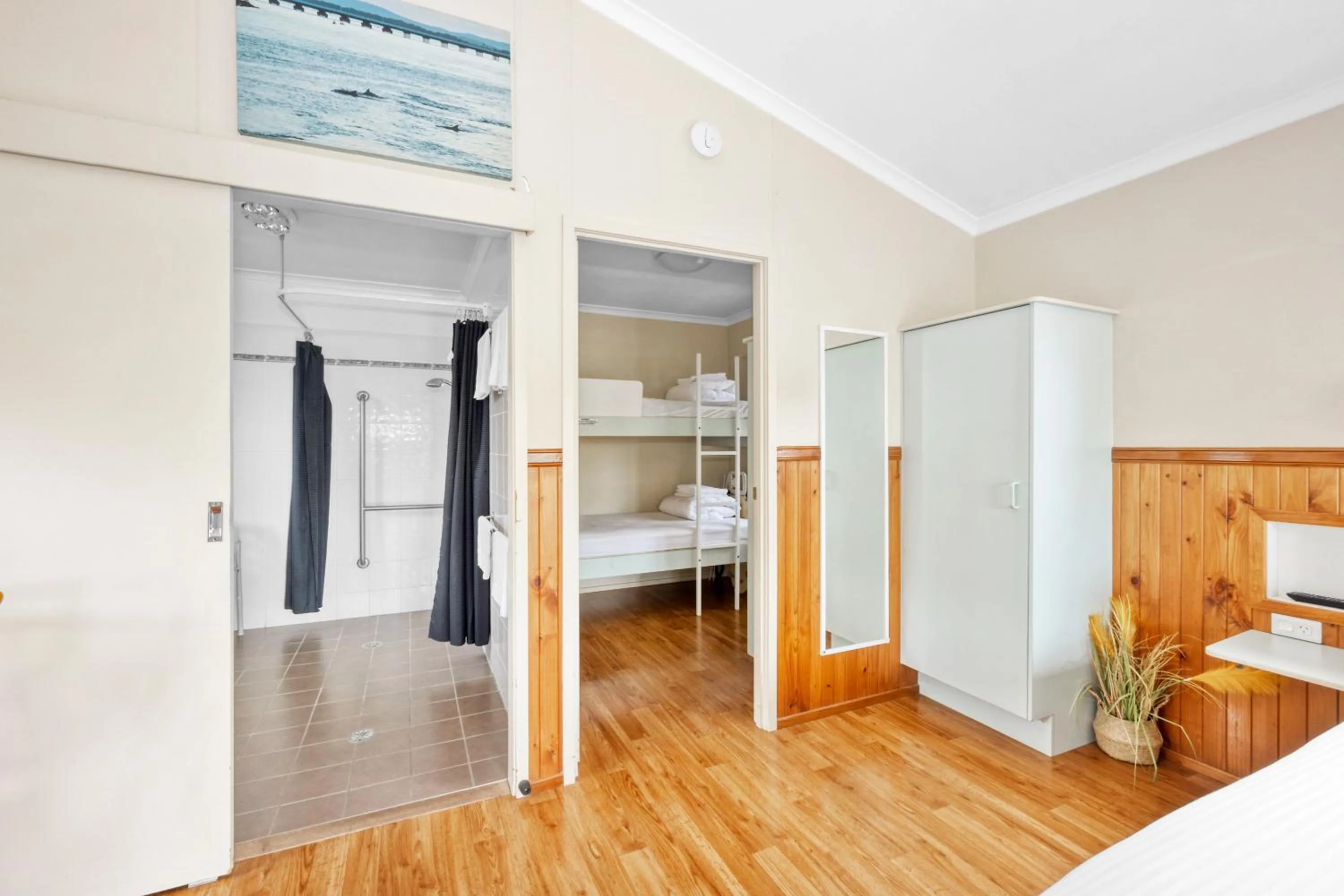 Bedroom, Bed in Reflections Tuncurry - Holiday Park