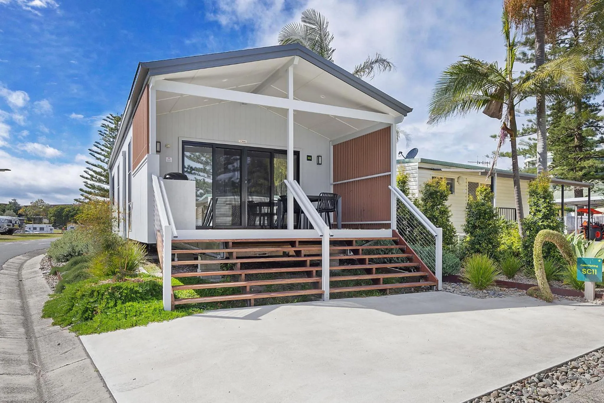 Facade/entrance in Reflections Forster Beach - Holiday Park