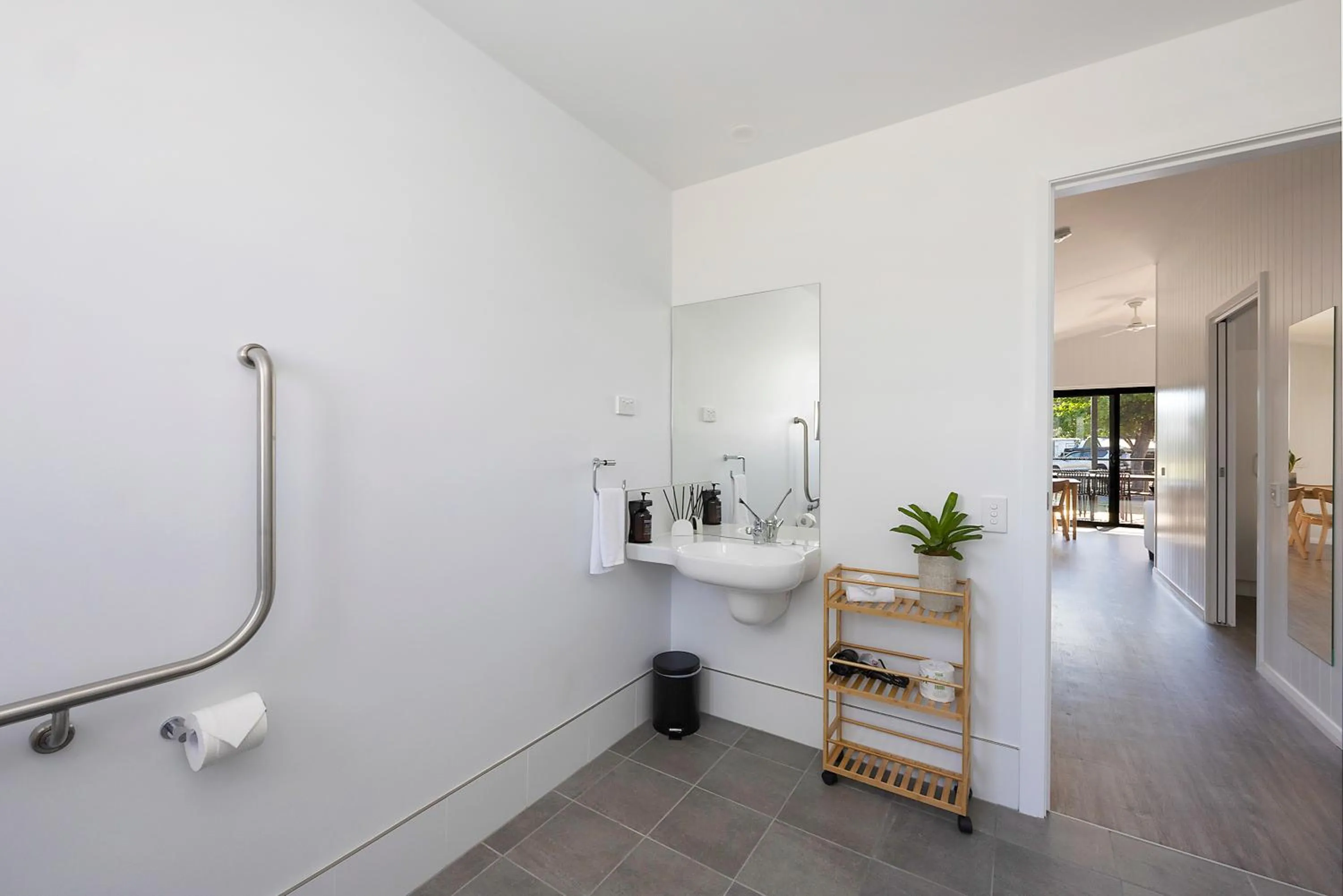 Bathroom in Reflections Forster Beach - Holiday Park