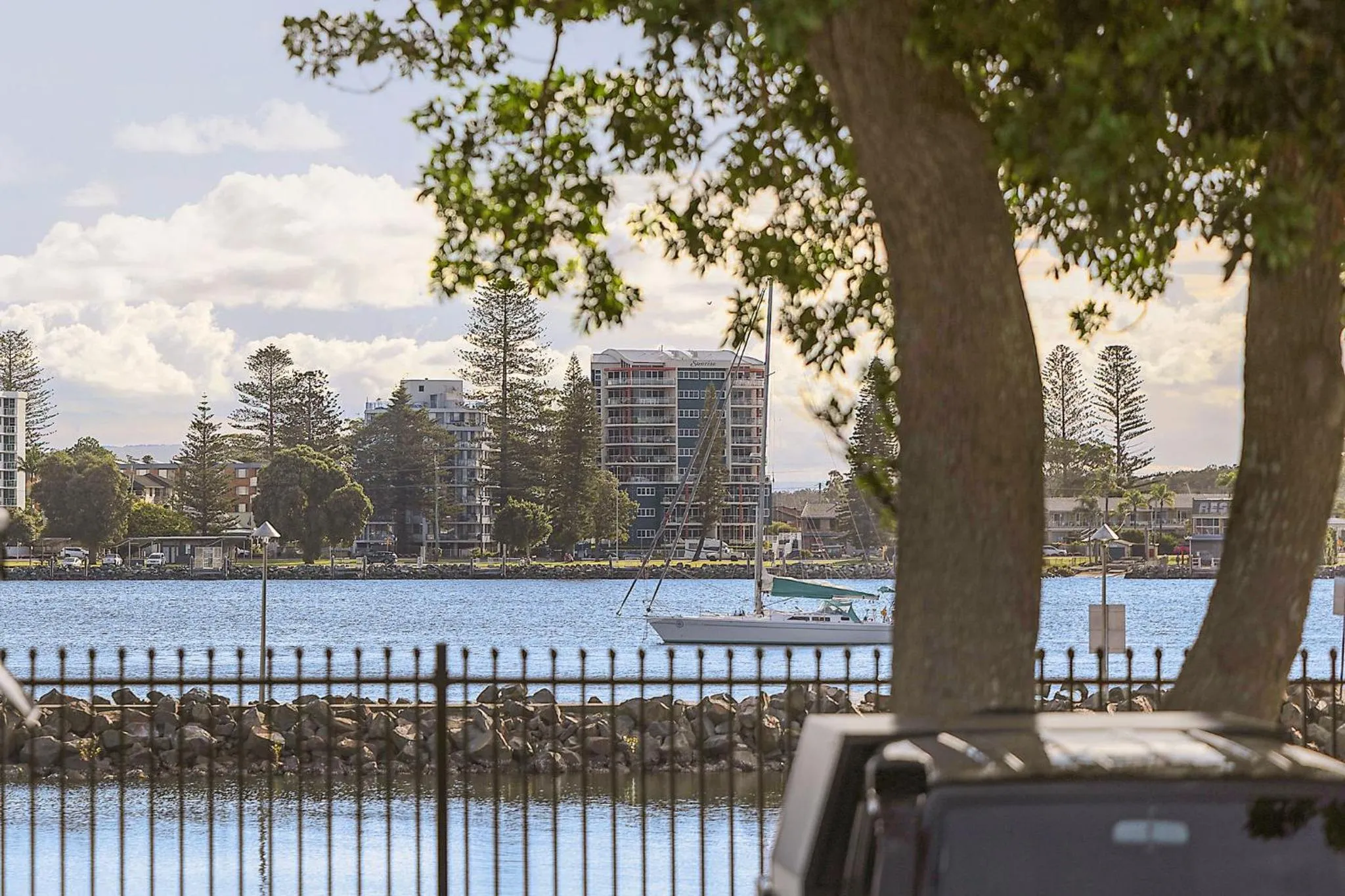 River view in Reflections Forster Beach - Holiday Park