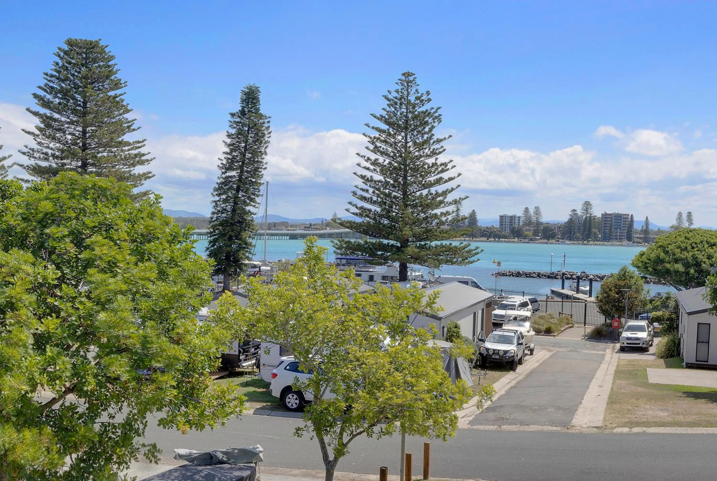 River view in Reflections Forster Beach - Holiday Park