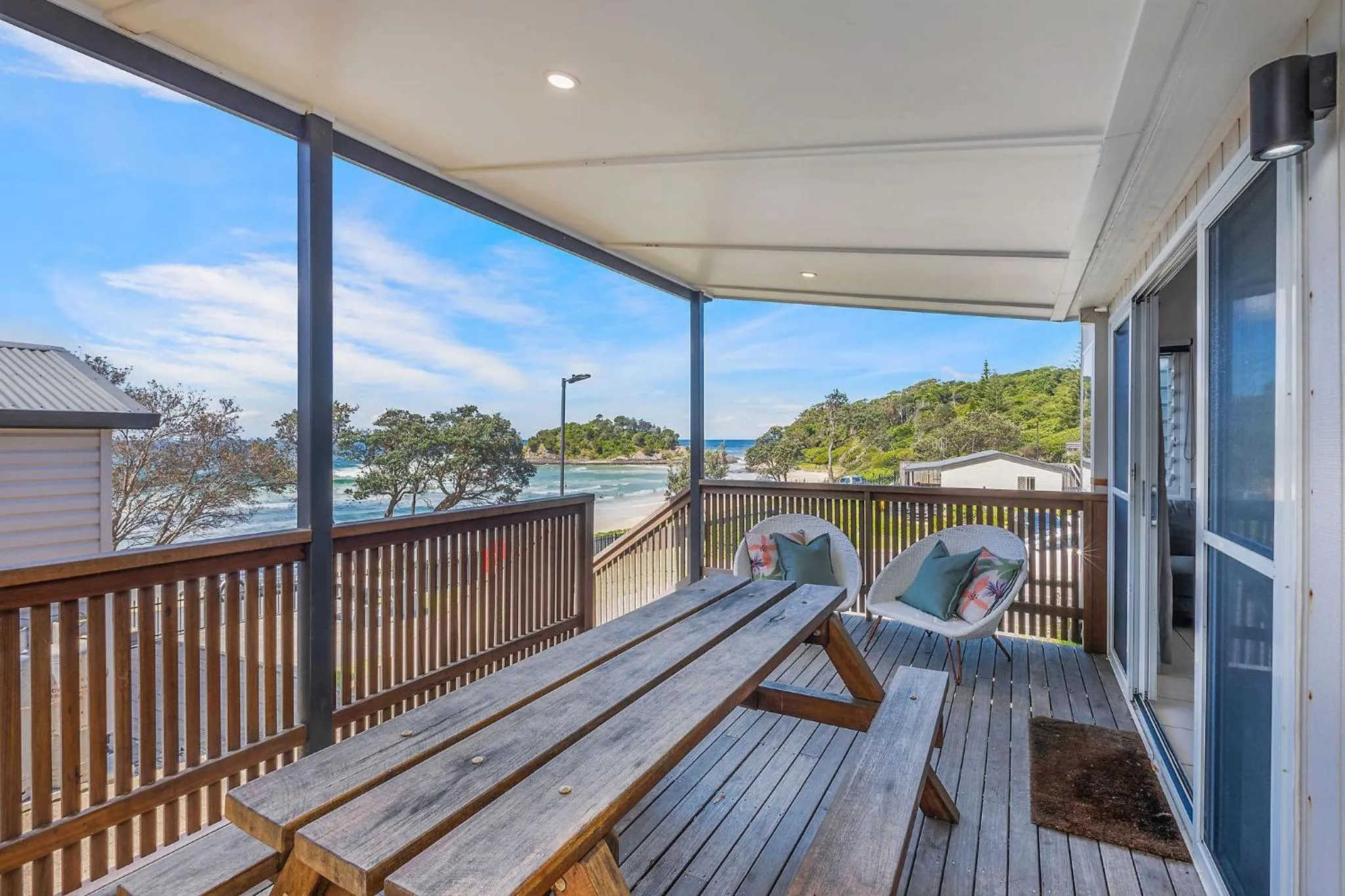 Balcony/Terrace in Reflections Seal Rocks - Holiday Park