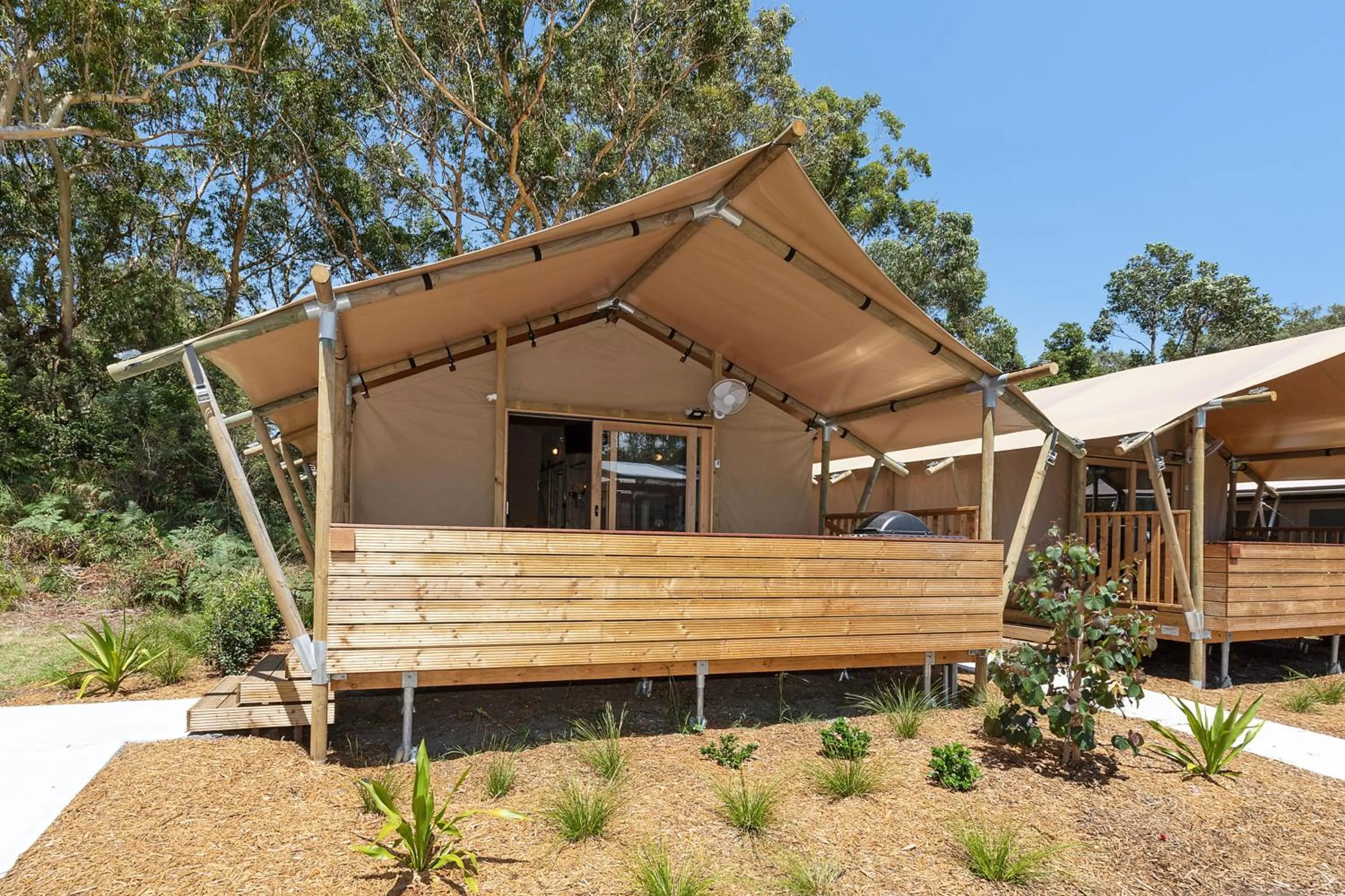 Property building in Reflections Jimmys Beach - Holiday Park