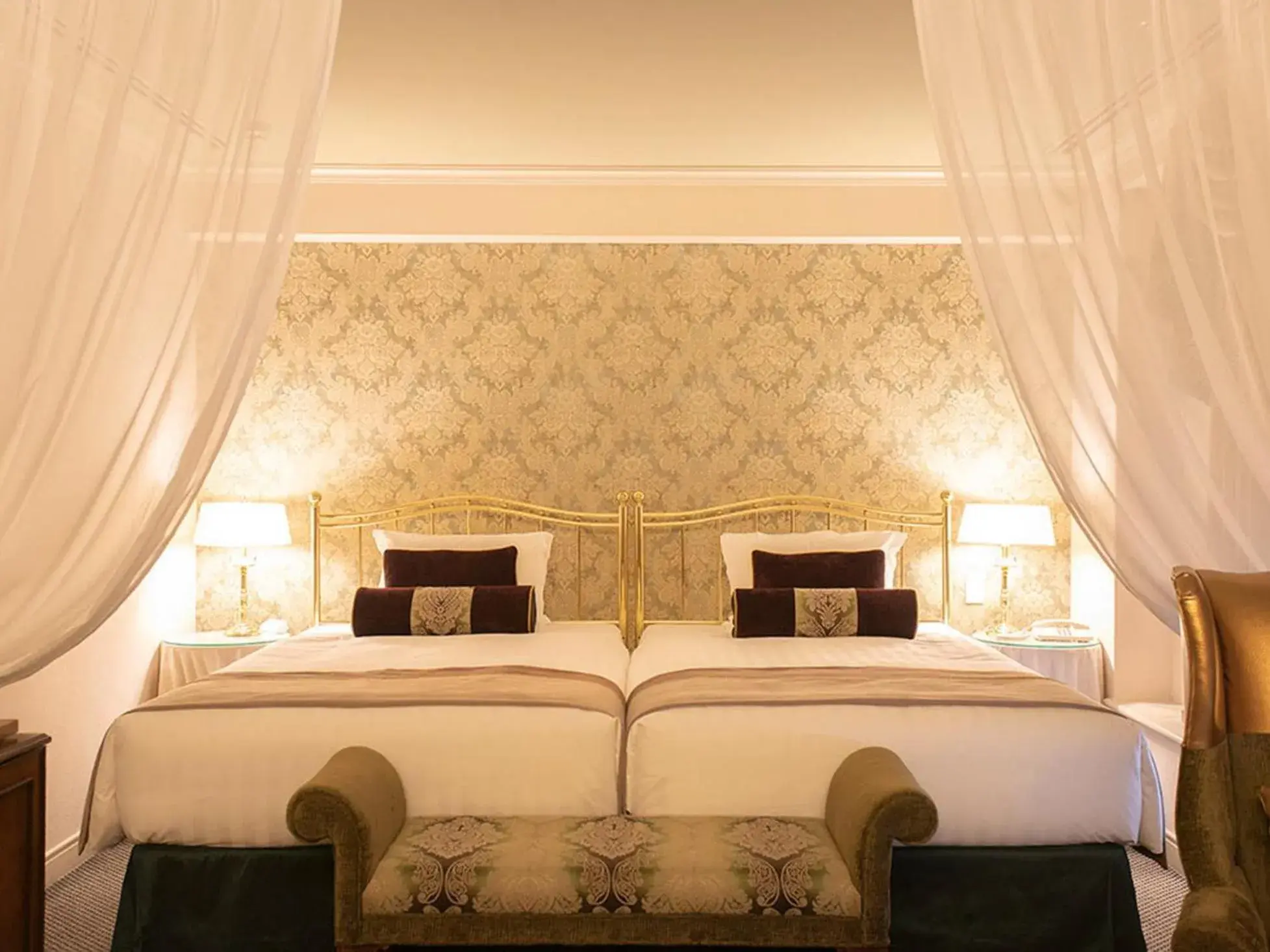 Bed in Kobe Kitano Hotel Bed in Kobe Kitano Hotel