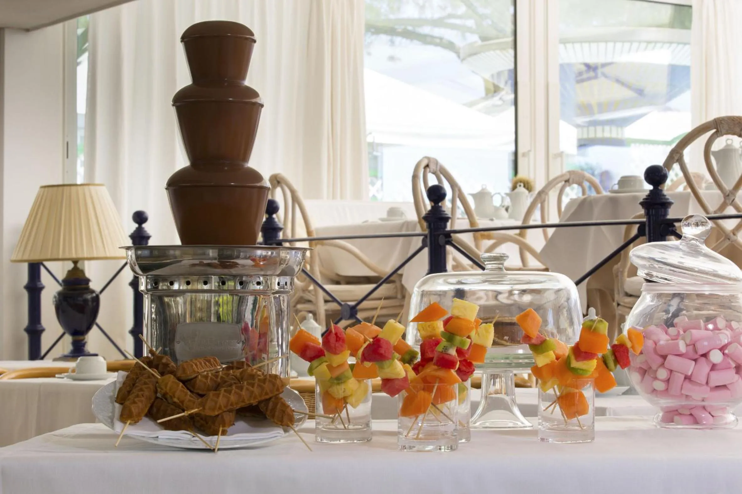 Buffet breakfast in Park Hotel Brasilia