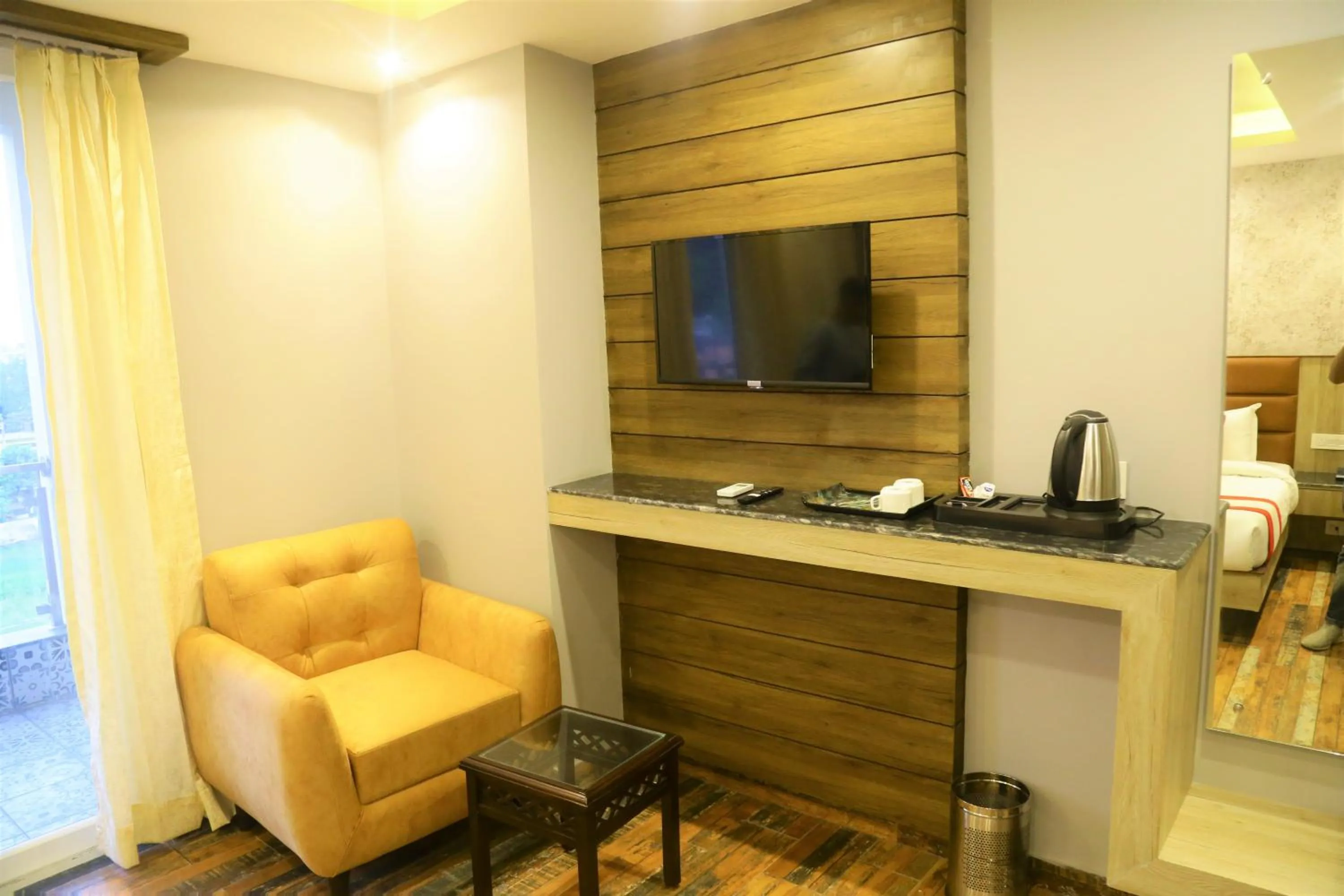 Seating area in The Eleganza