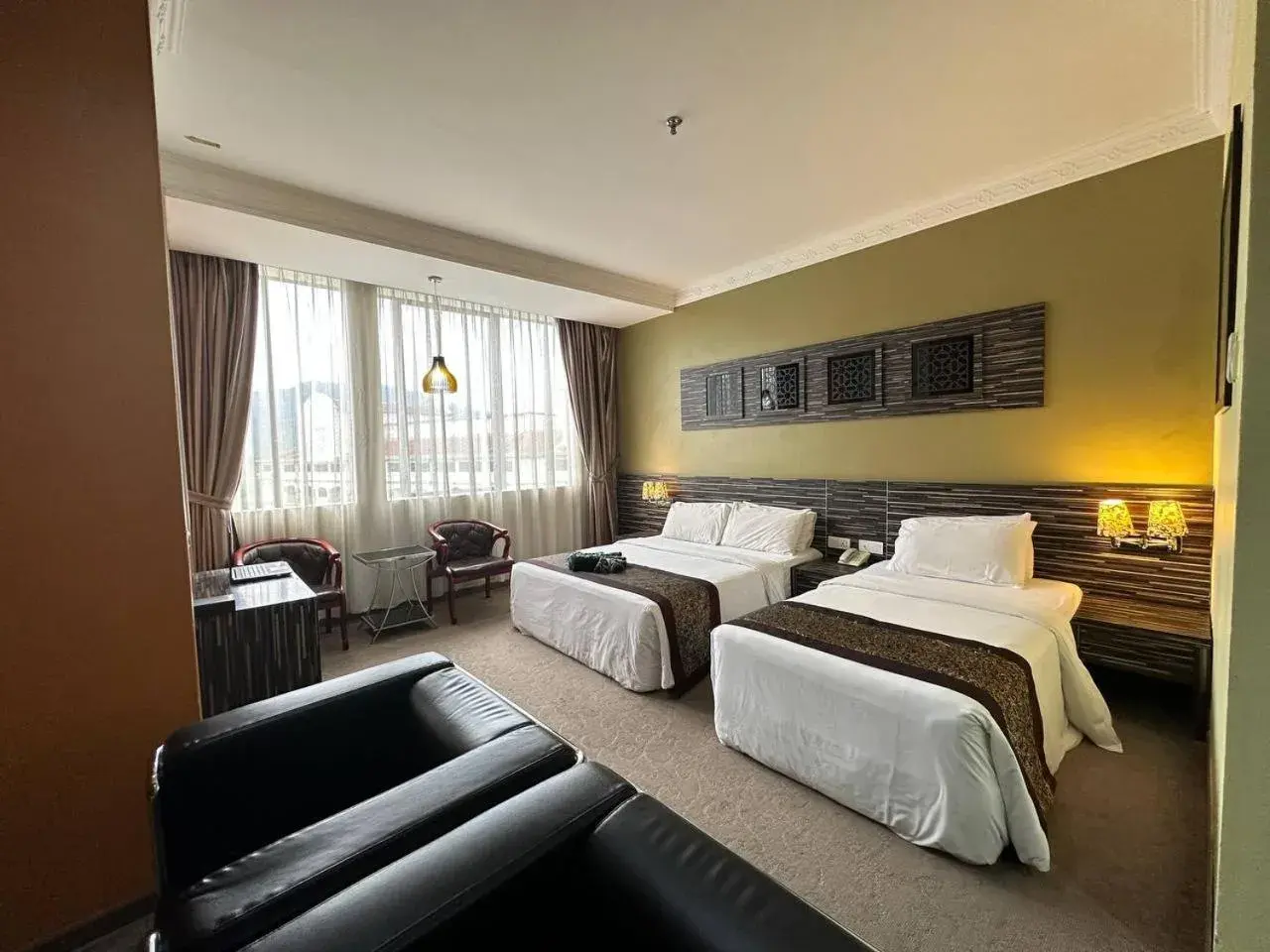 Bed in HIG Hotel Bed in HIG Hotel