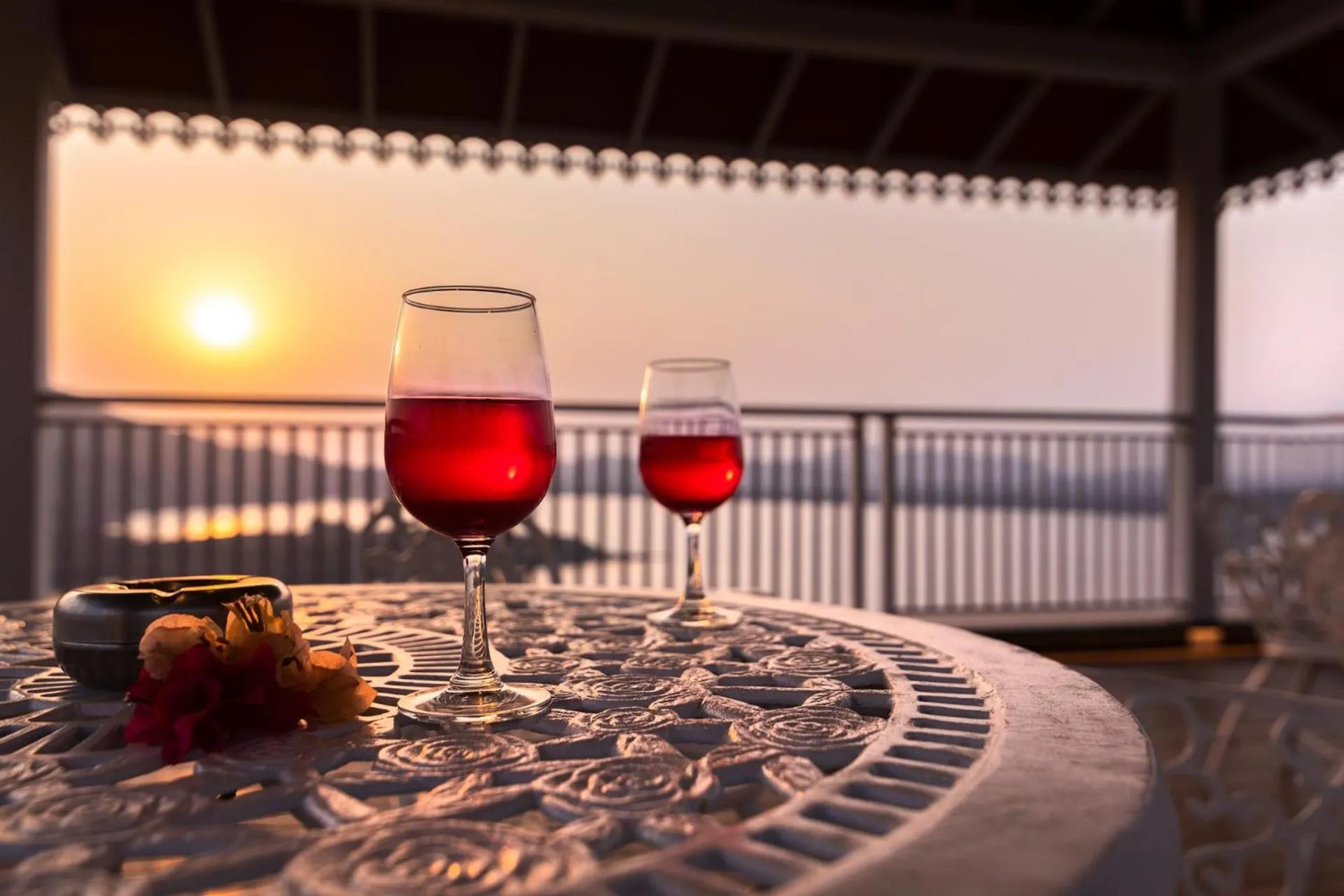 Food and drinks in Lake Arches by StayVista - Lakeside villa with Infinity pool, Gazebo & Modern Greek interiors