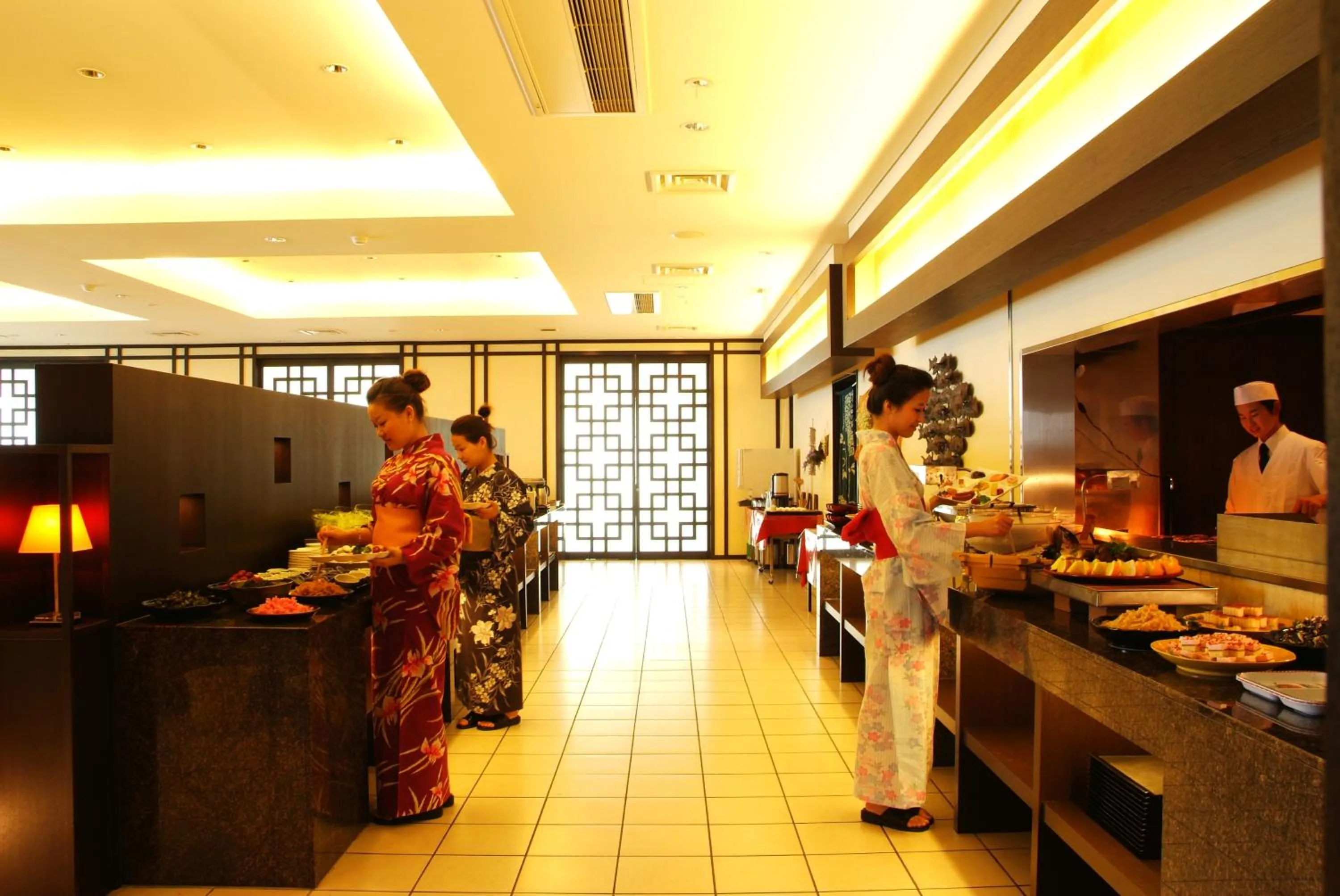 Restaurant/places to eat in Ijika Daiichi Hotel Kagura
