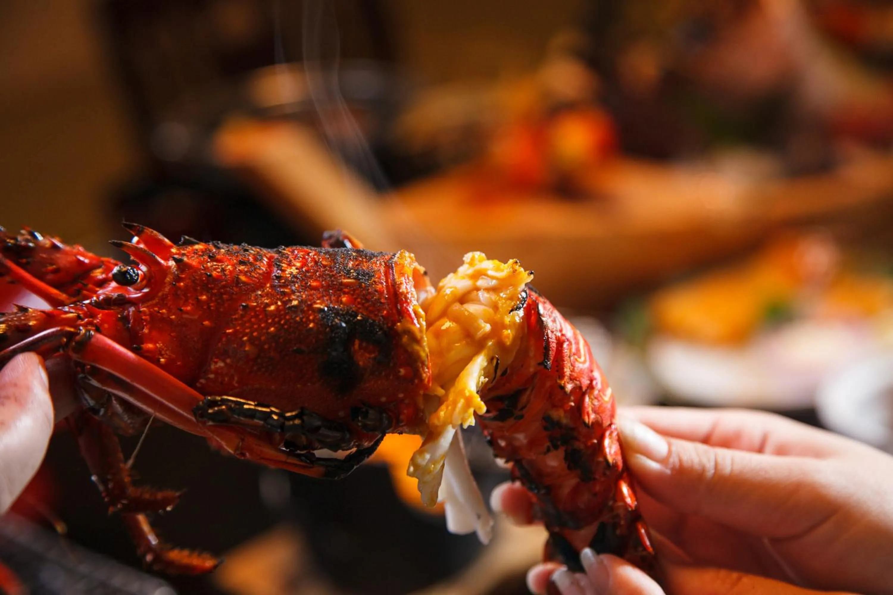 Food close-up in Ijika Daiichi Hotel Kagura