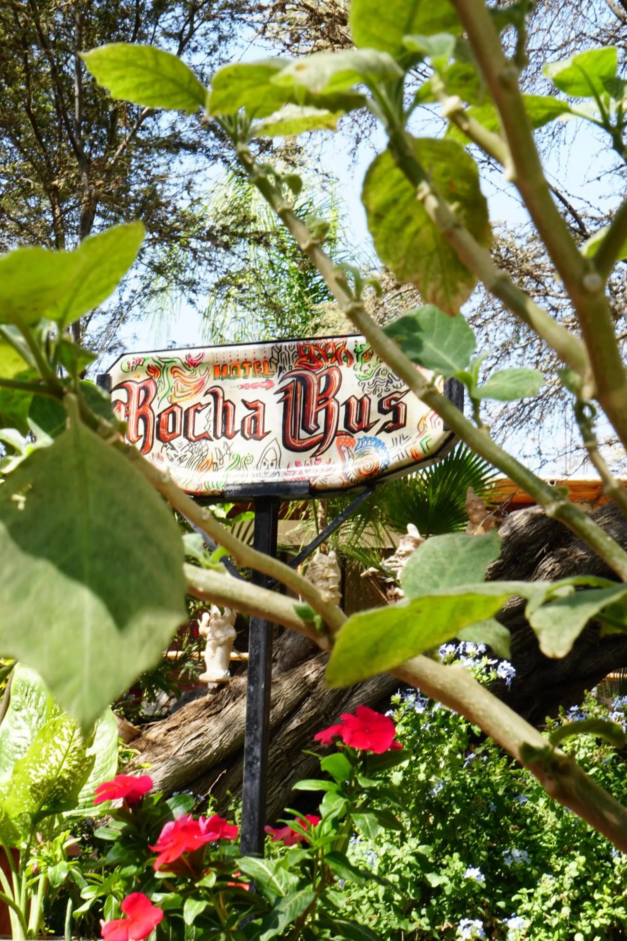Garden view in Rochabus